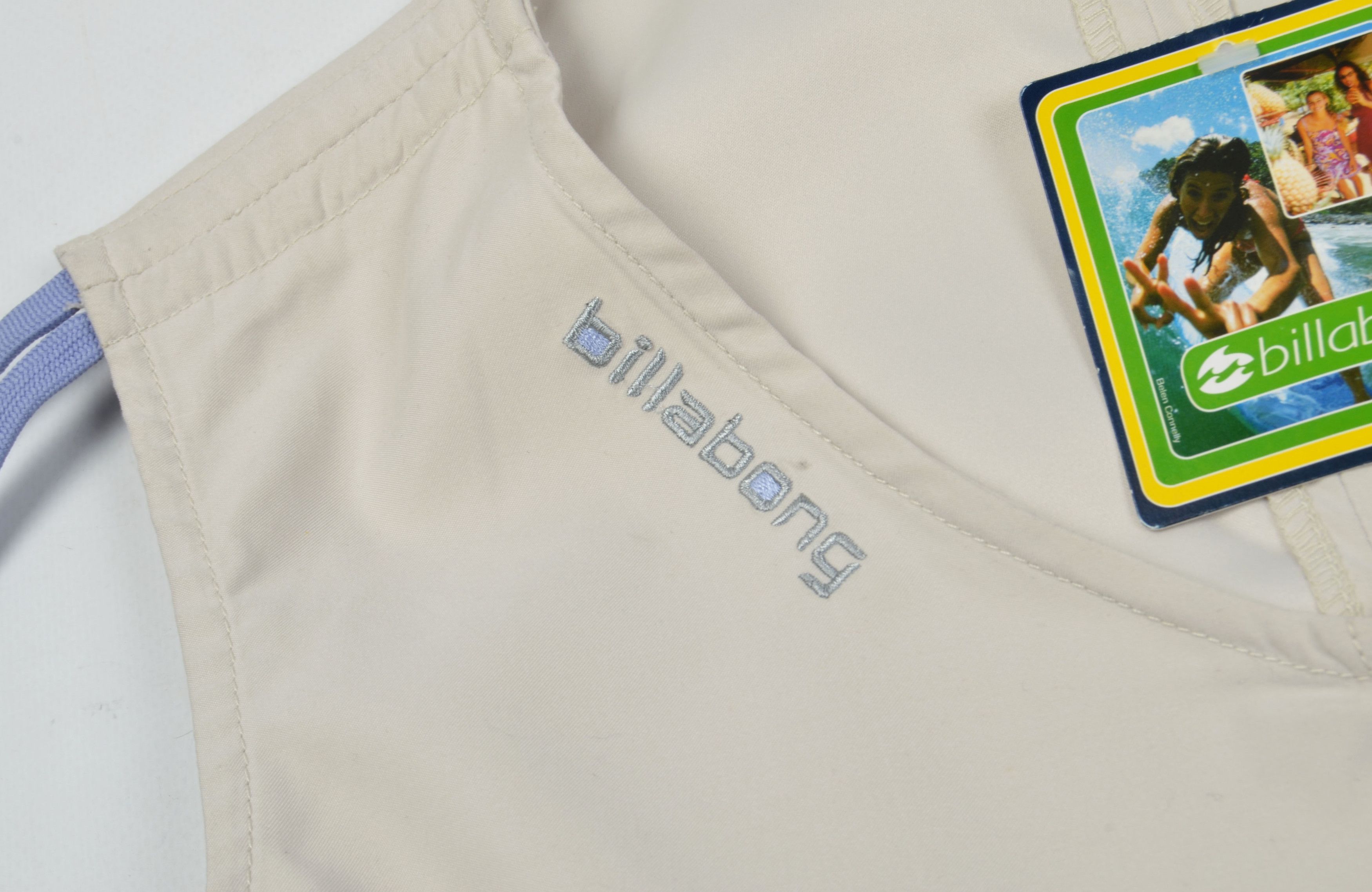 Billabong × Vintage Vintage Billabong Y2K Beige Mini Dress Size XS / US 0-2 / IT 36-38 - 6 Thumbnail