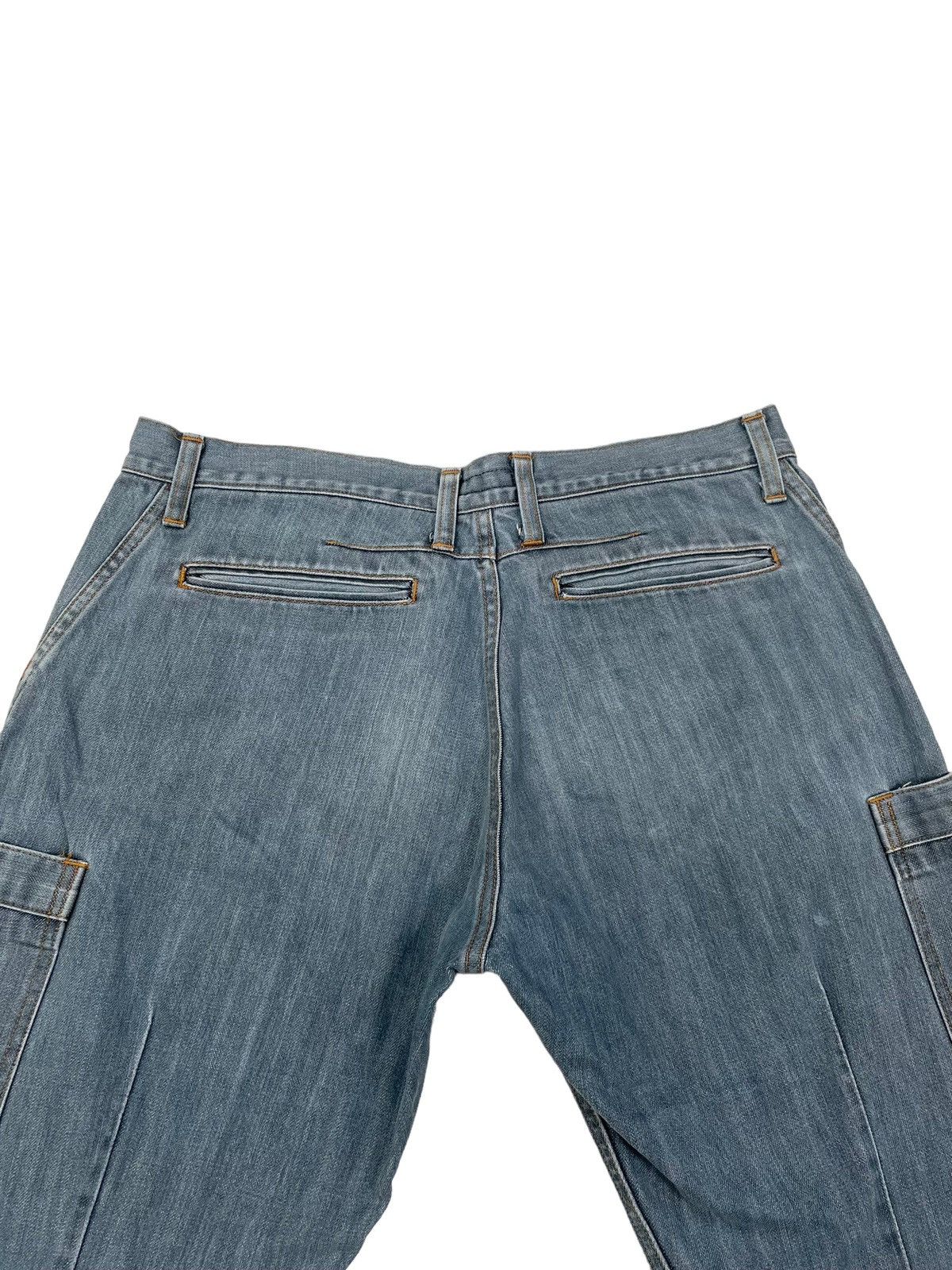 Japanese Brand 1990s Johnbull Side Pocket Work Denim (33x31) Size US 33 - 4 Thumbnail