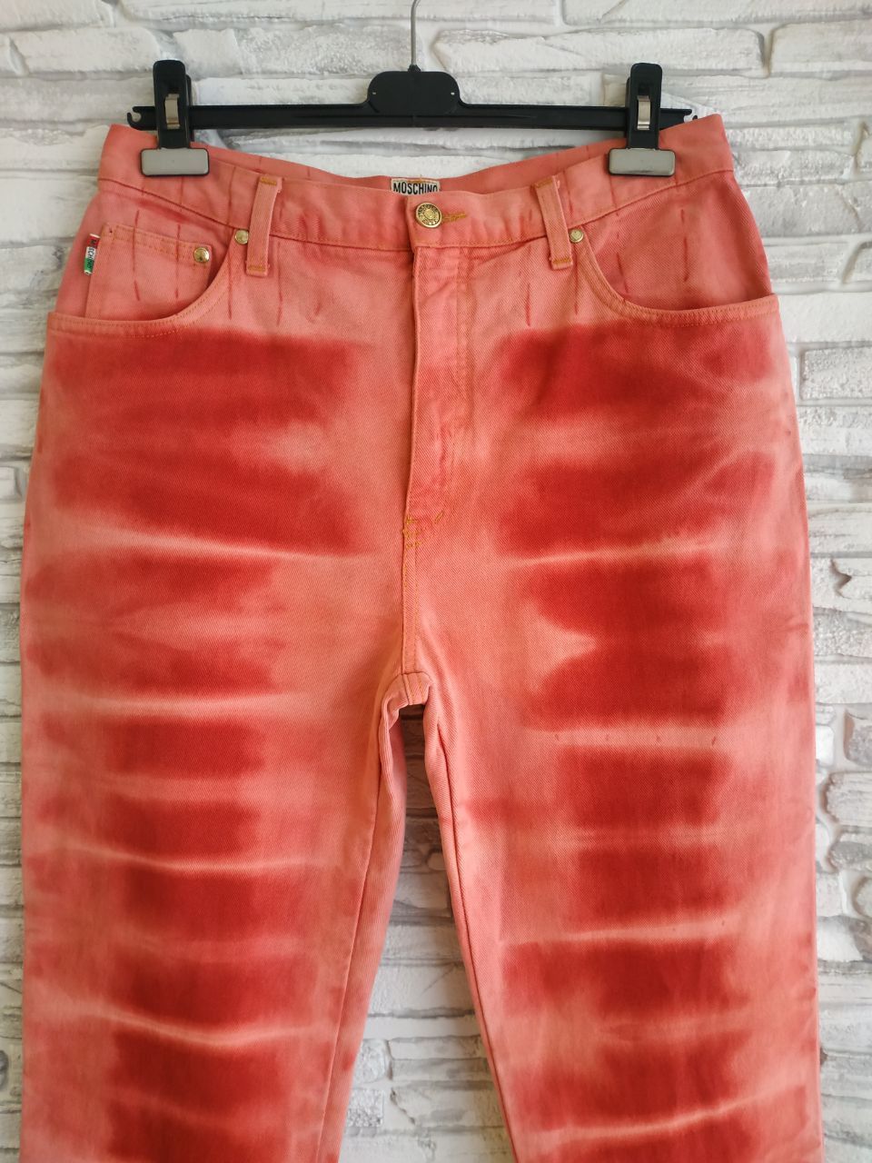 Moschino Vintage Moschino Denim Pants Size US 34 / EU 50 - 2 Thumbnail