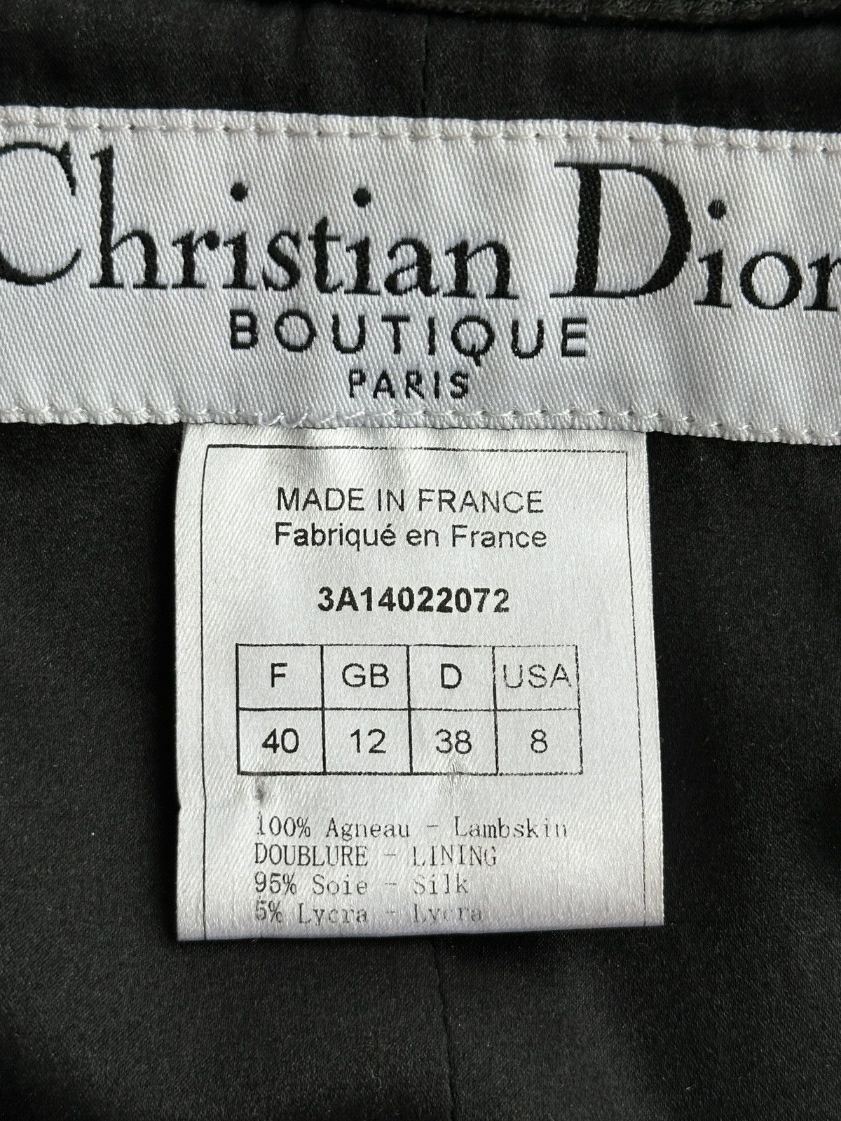 Christian Dior Monsieur DIOR by John Galliano Leather Black Bondage Buckle Jakcet Size M / US 6-8 / IT 42-44 - 16 Thumbnail