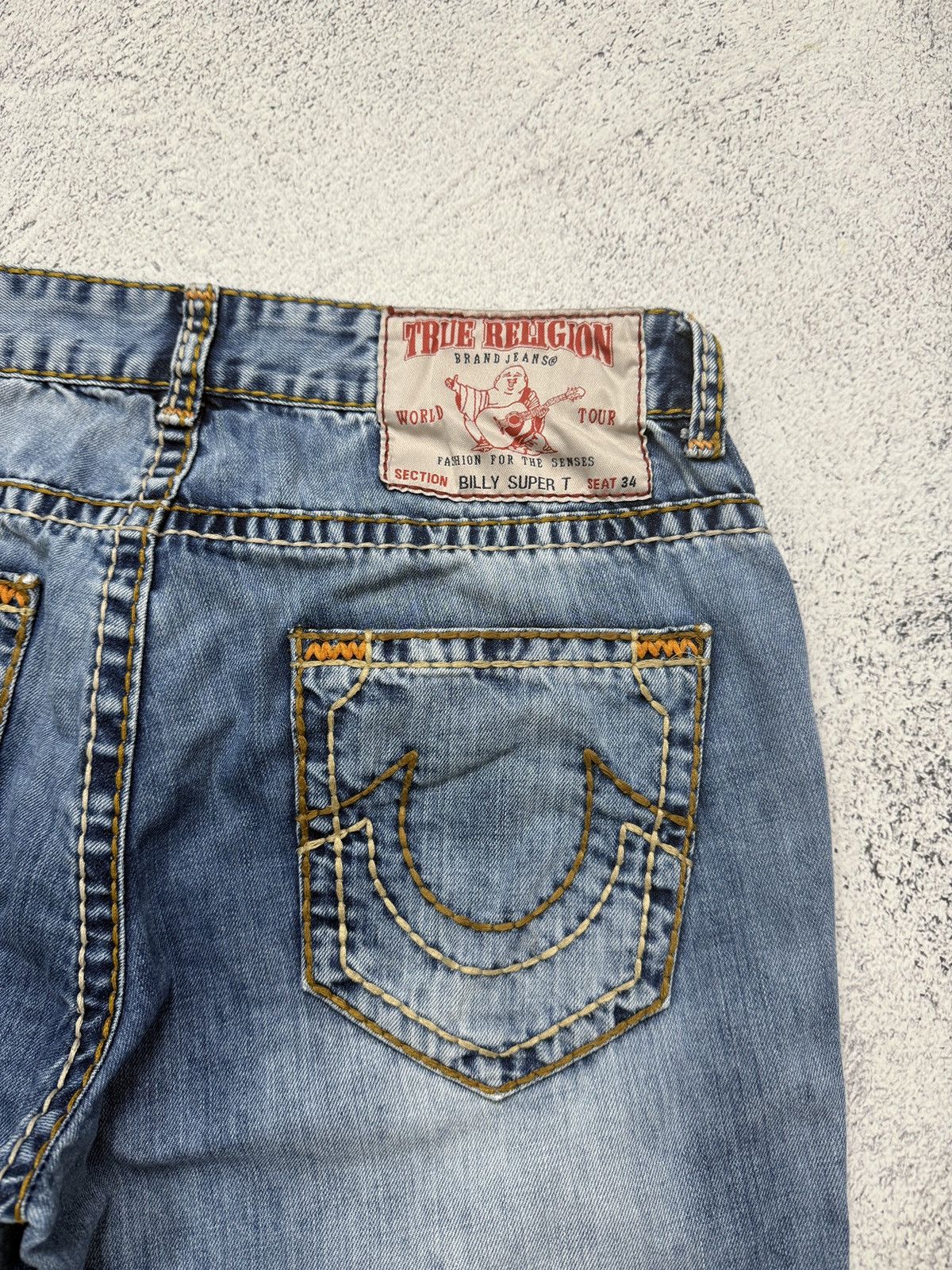 True Religion Vintage Y2K True Religion “Billy Super T” Baggy Jeans Size US 34 / EU 50 - 5 Thumbnail