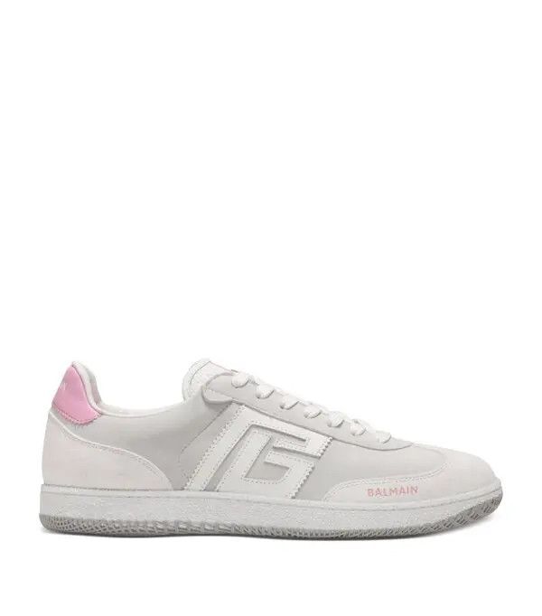 o1s1wg111225 Leather Logo Sneakers in White