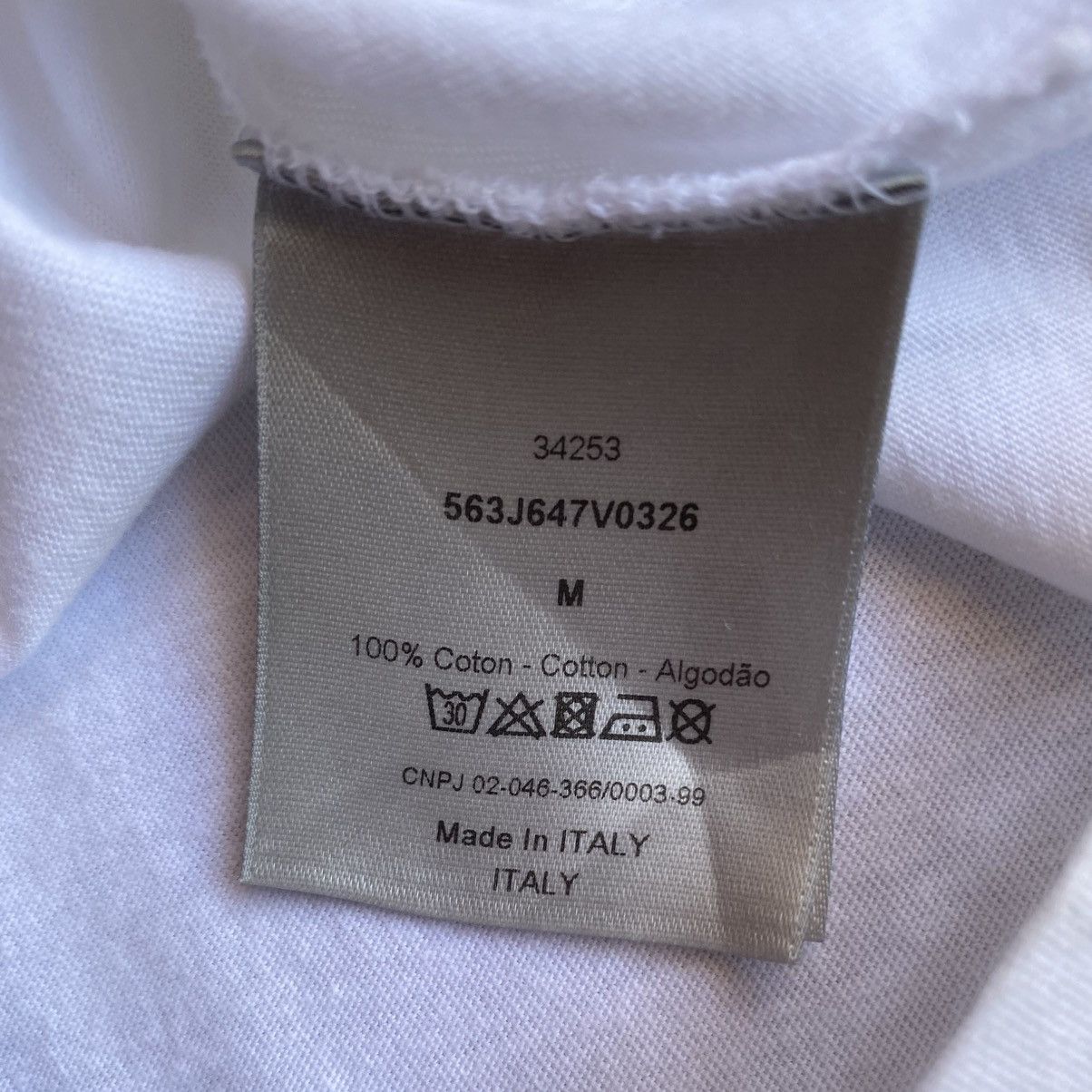 Dior Dior Homme Cut And Sew Panel T Short Size US M / EU 48-50 / 2 - 5 Thumbnail