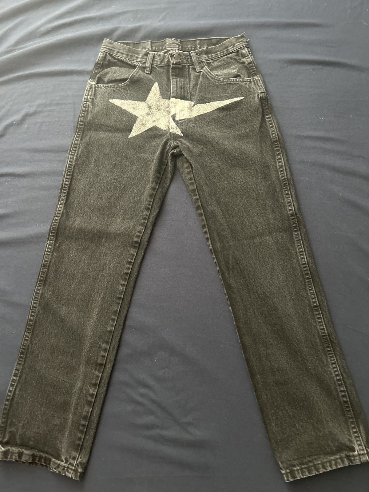 Rustler Rustler White Star Jeans Size US 30 / EU 46 - 1 Thumbnail