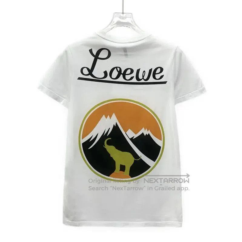 Loewe Loewe White Cotton Women’s T-Shirt . Size XS / US 0-2 / IT 36-38 - 2 Thumbnail