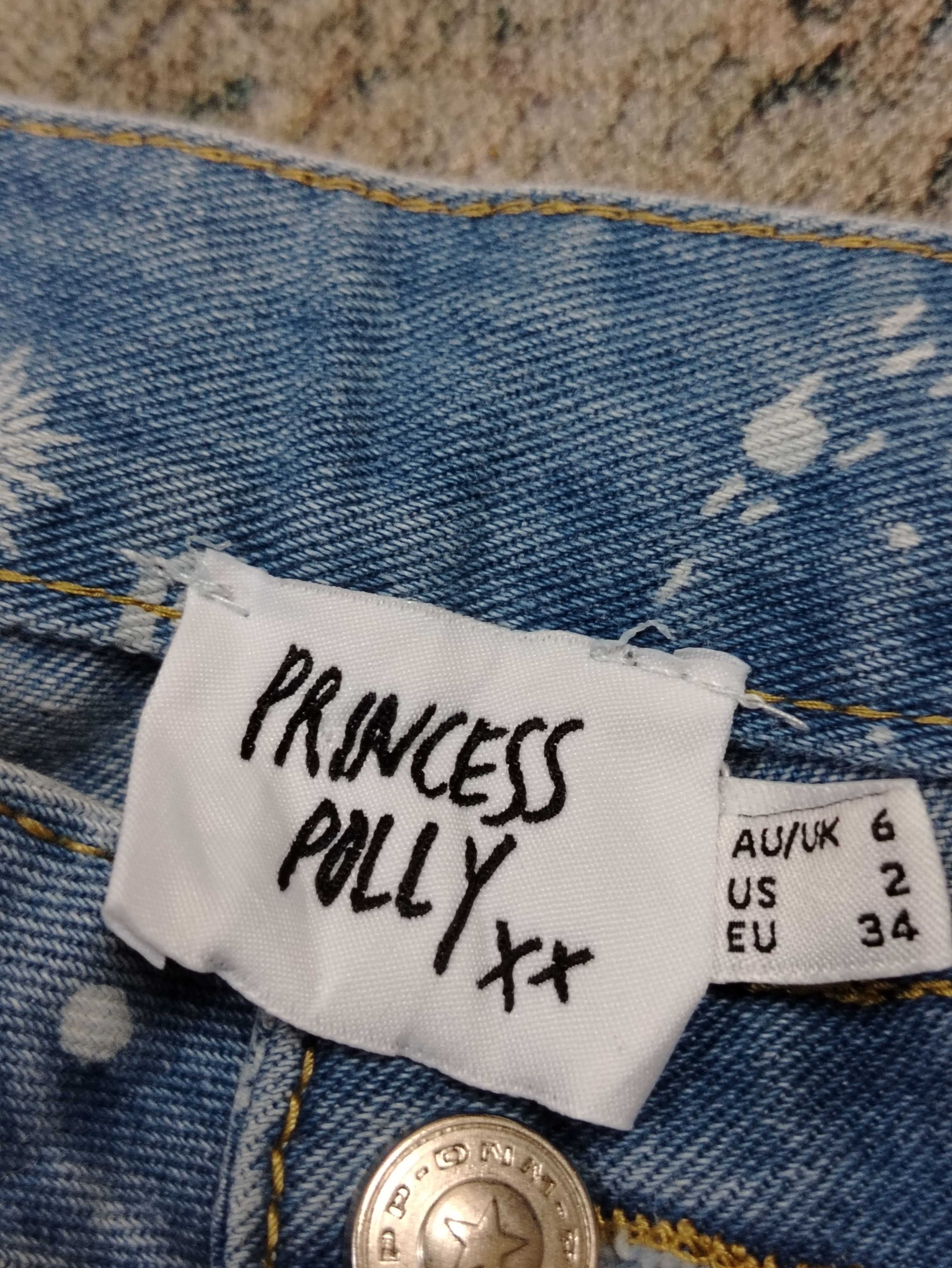 PRINCESS POLLY Princess Polly flare jeans Boho style Size 26" / US 2 / IT 38 - 7 Thumbnail