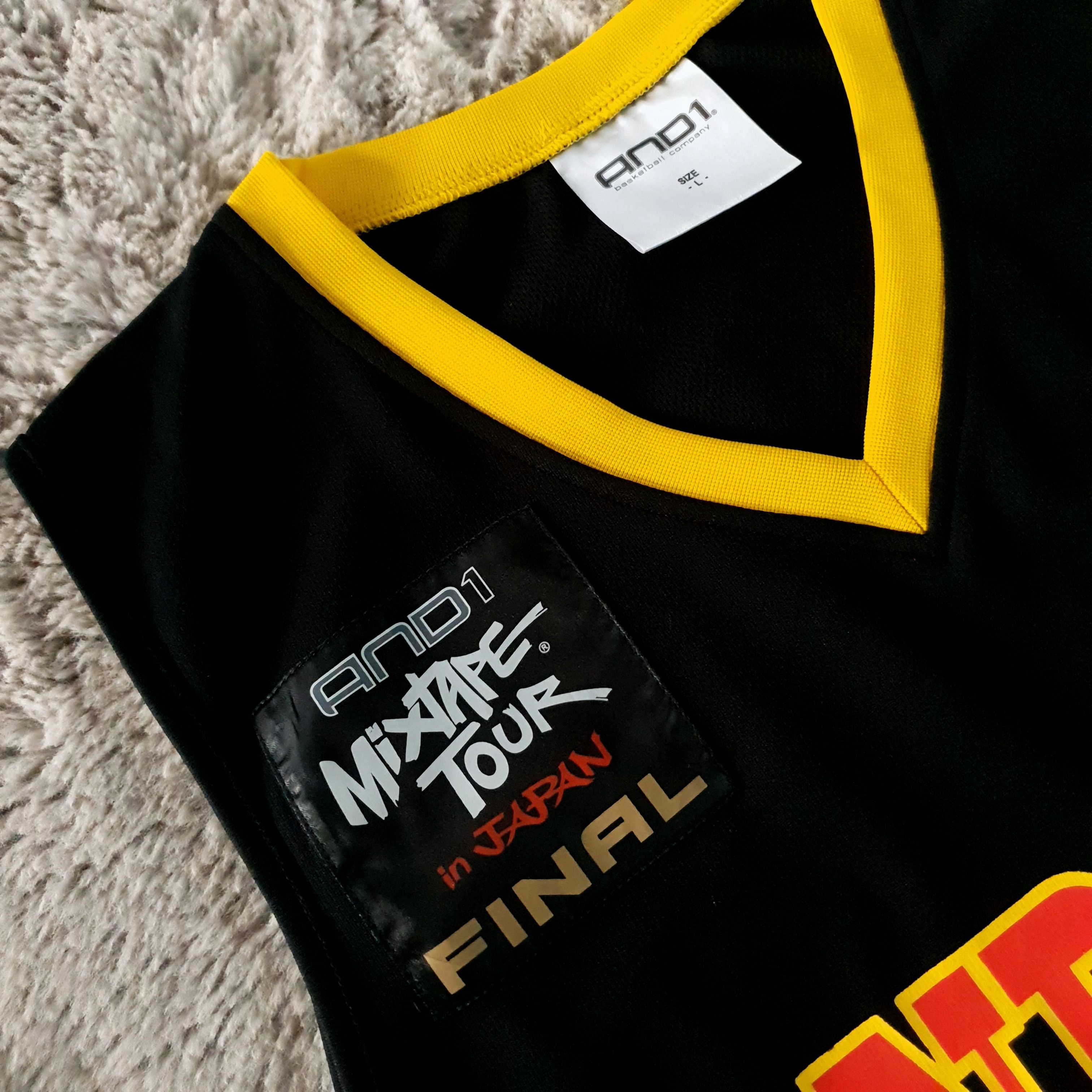 Vintage And1 Mixtape Tour In Japan Final 2009 AO North Philly Jersey Size US L / EU 52-54 / 3 - 3 Thumbnail