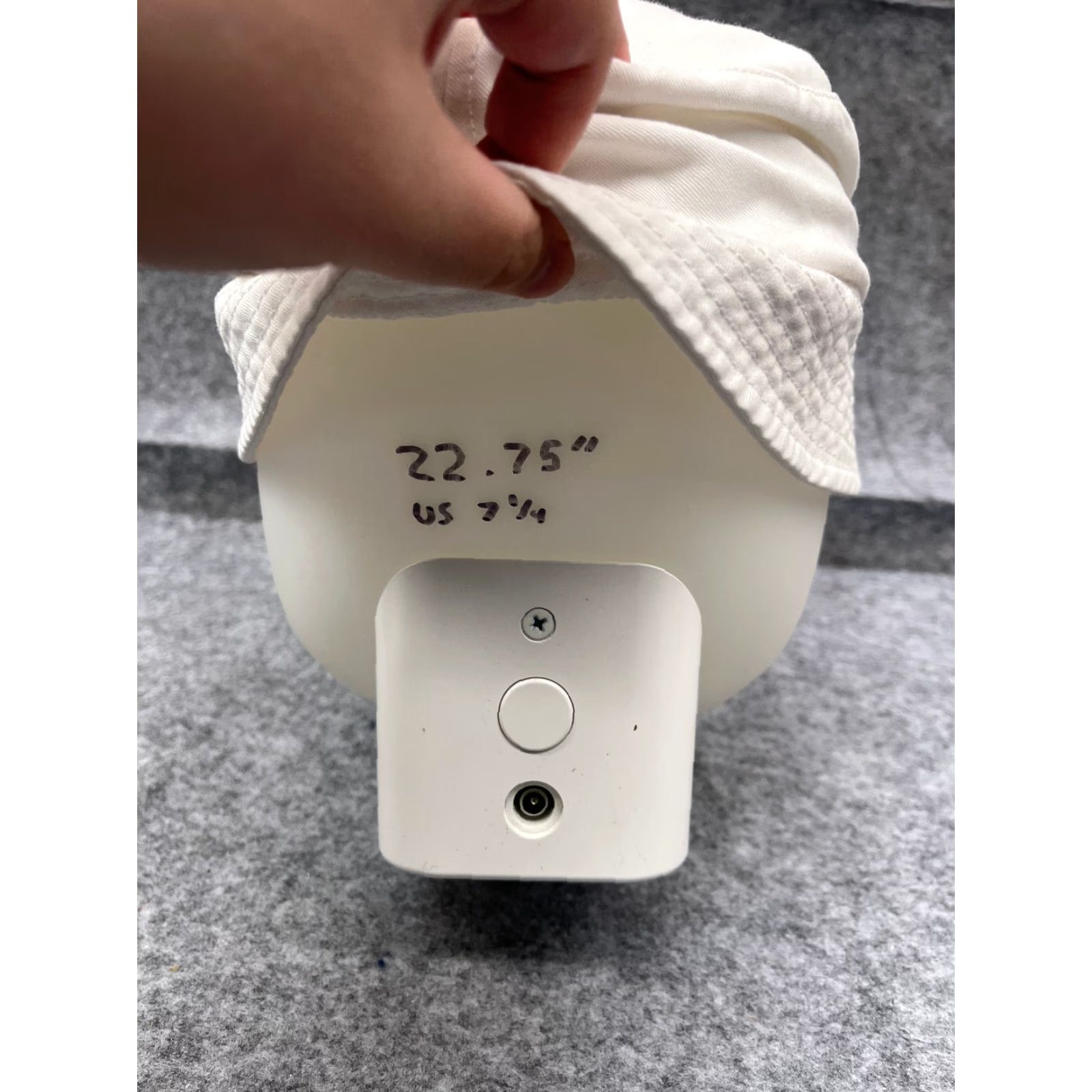 Vintage Bucket Hat Women One Size White Lightweight Cotton Outdoor Beach Size ONE SIZE - 7 Thumbnail