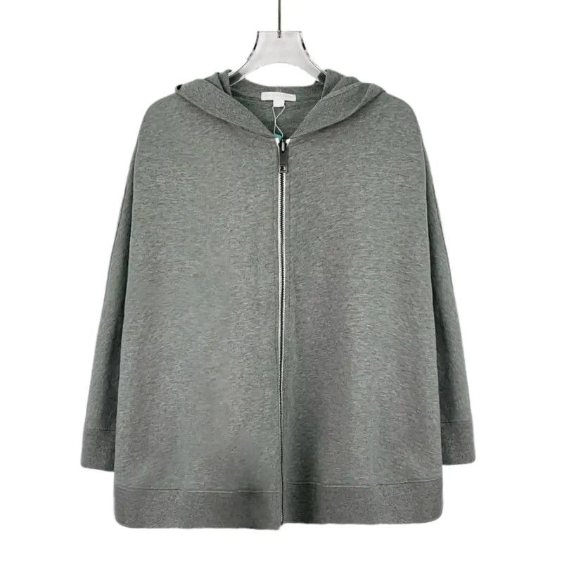 Burberry Burberry Gray Cotton Women's Jacket Size L / US 10 / IT 46 - 1 Thumbnail