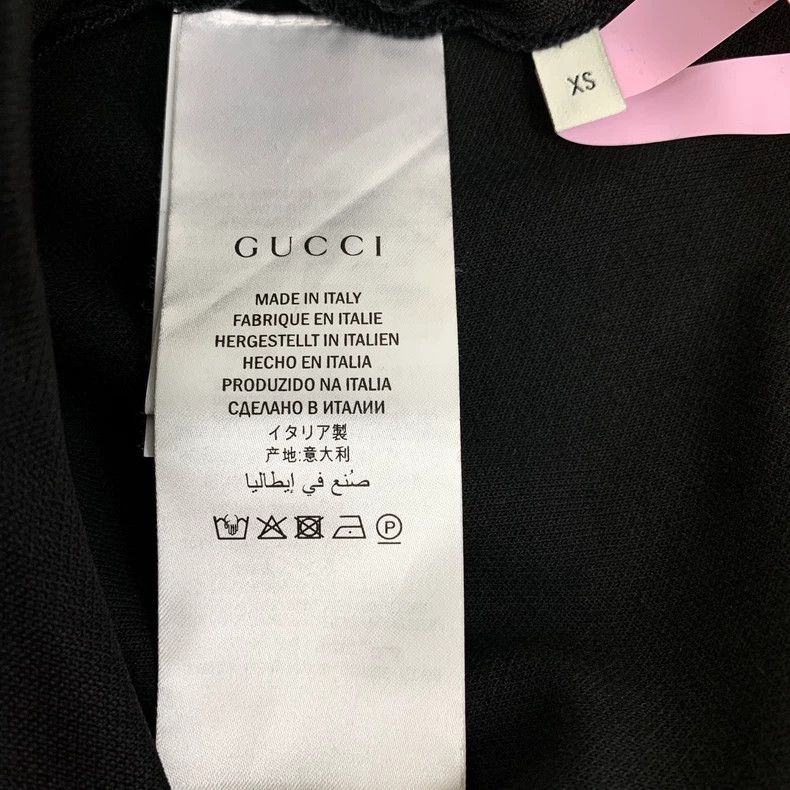 Gucci Gucci Size XS Black side striped casual trousers 2506-Next Size US 27 - 7 Thumbnail