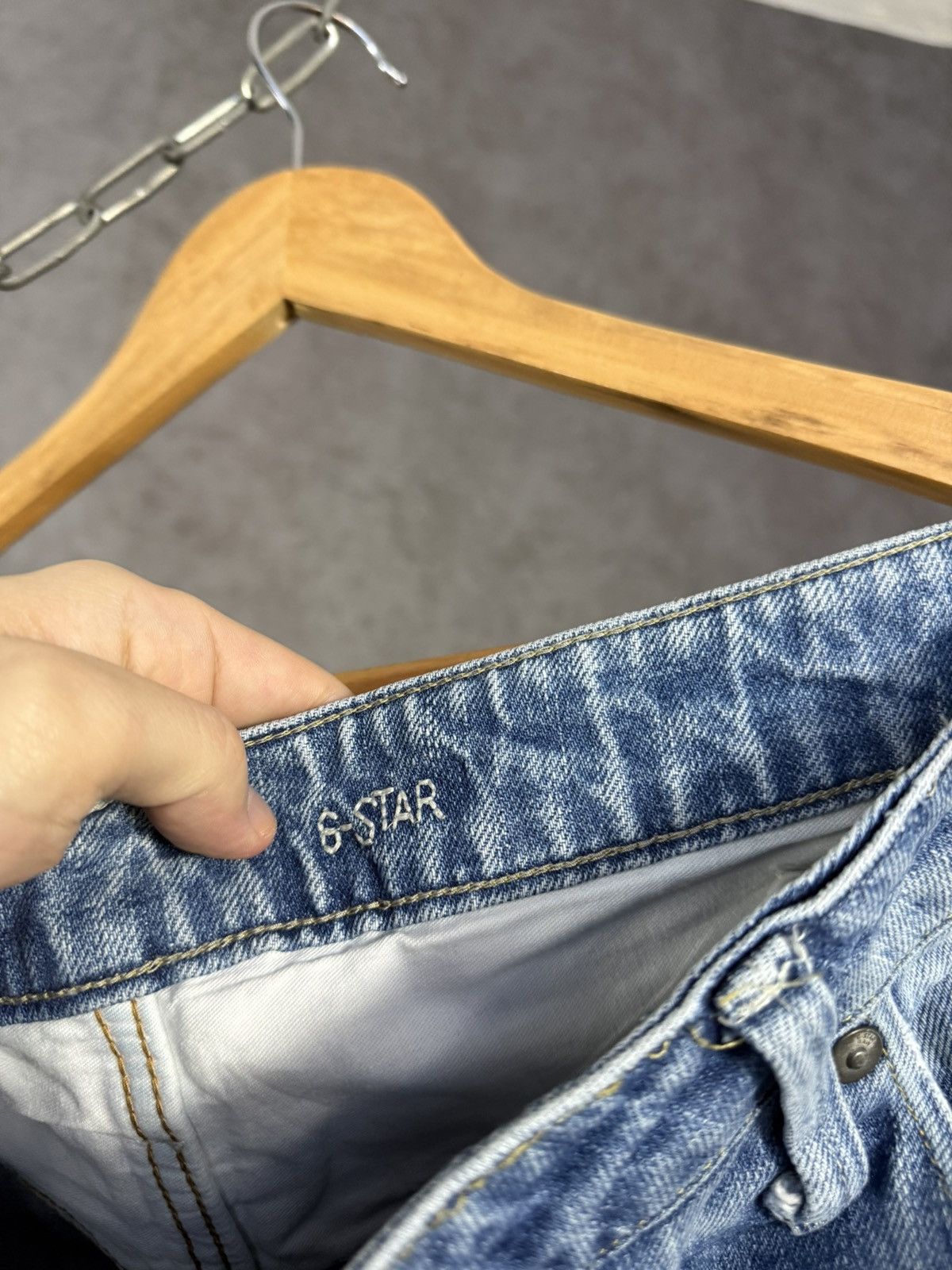 G-Star G Star Raw designer assymmetric jeans Size US 36 / EU 52 - 5 Thumbnail