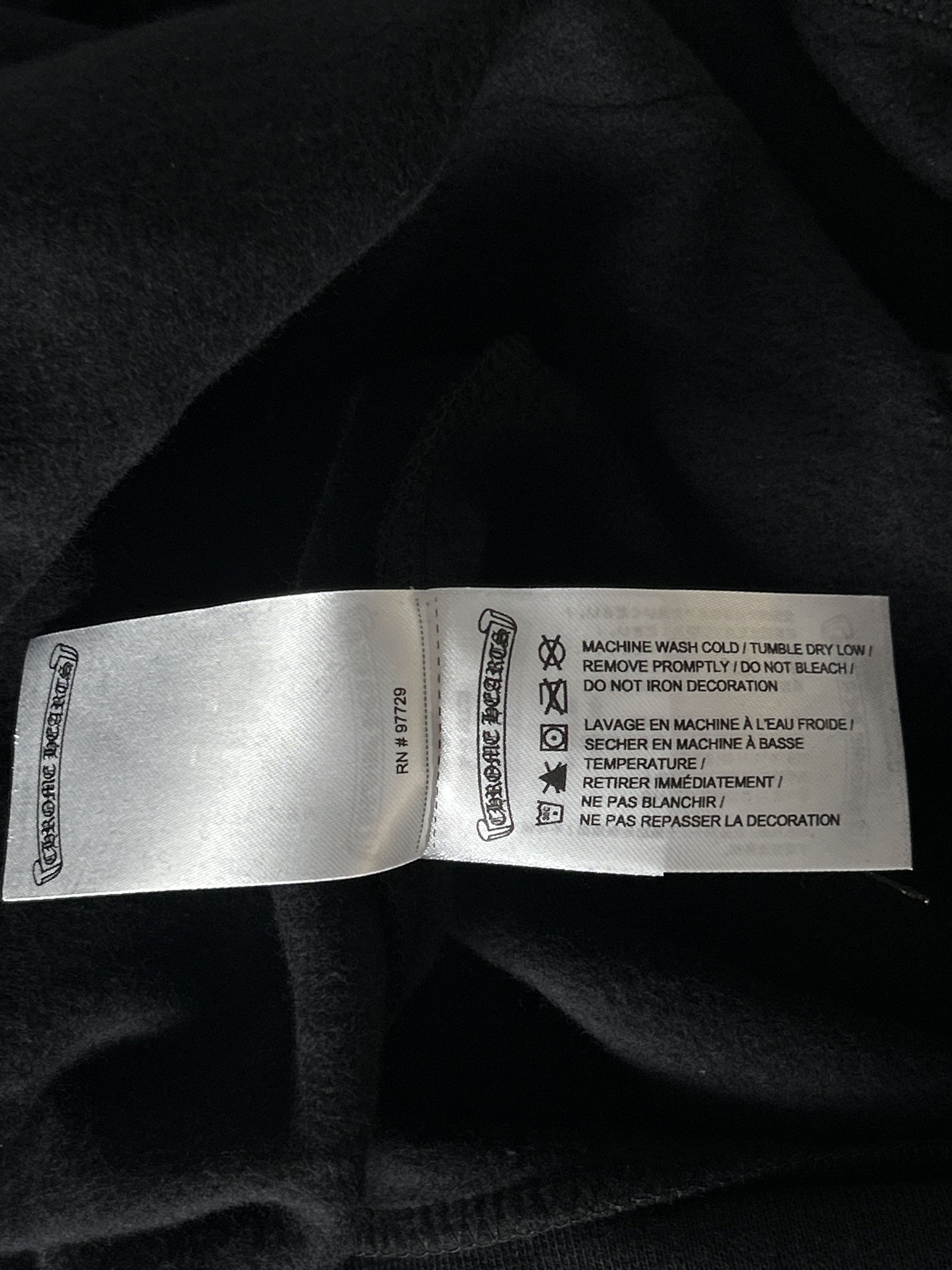 Chrome Hearts Chrome Hearts Black & Olive Script Logo Hoodie Size US M / EU 48-50 / 2 - 5 Thumbnail