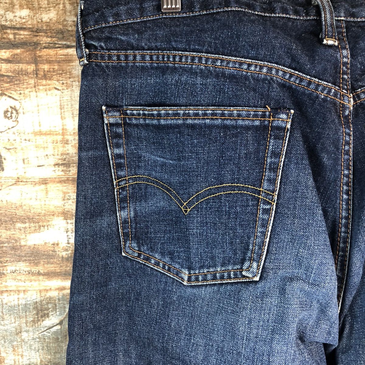 Levi's Levis 503 Blue Denim vintage Pants #A2613 Size US 36 / EU 52 - 15 Thumbnail