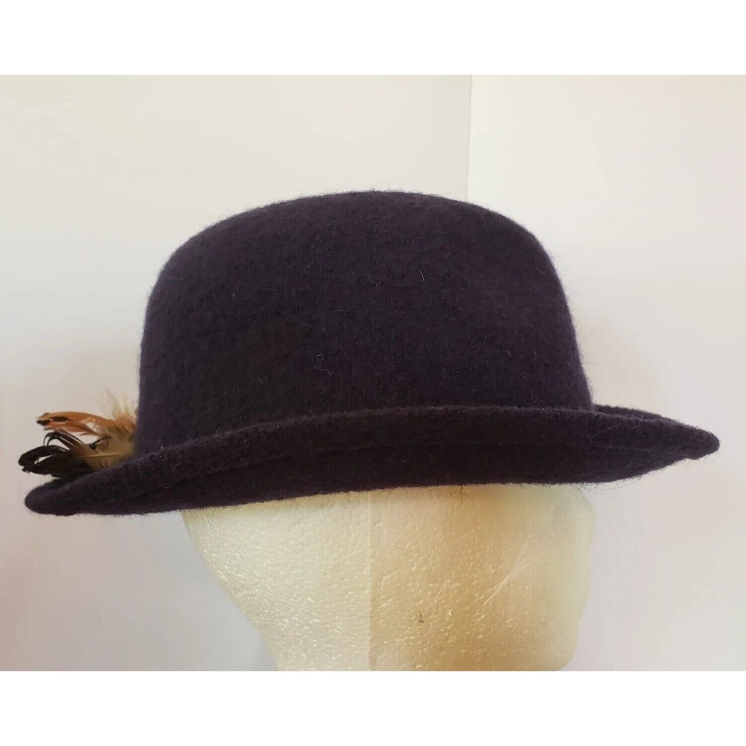 Orvis Geiger Tyrolean Wool Fedora Hat Sz 7 56 Orvis Bavarian Alpin Size ONE SIZE - 3 Thumbnail