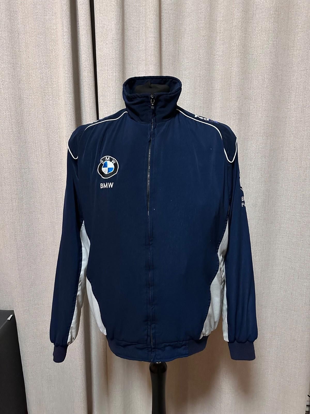 BMW BMW Vintage Men’s Big Logo Racing Jacket Size M Size US M / EU 48-50 / 2 - 1 Thumbnail