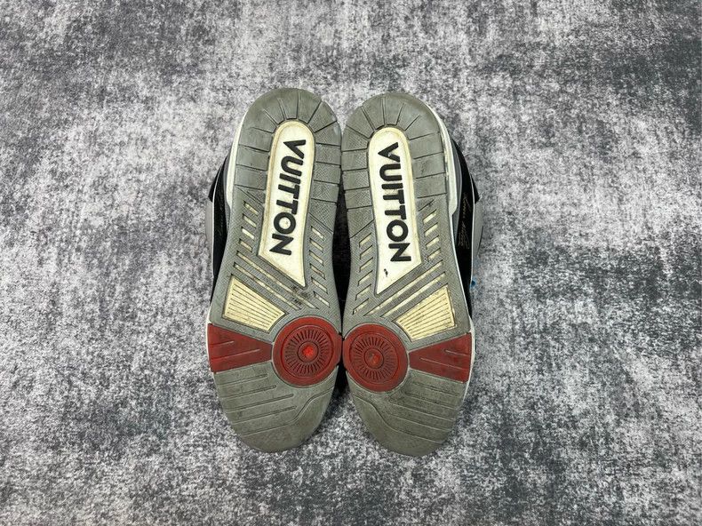 Louis Vuitton Louis Vuitton TRAINER Black Pink Cement Board Shoes Size US 7.5 / EU 40-41 - 6 Thumbnail