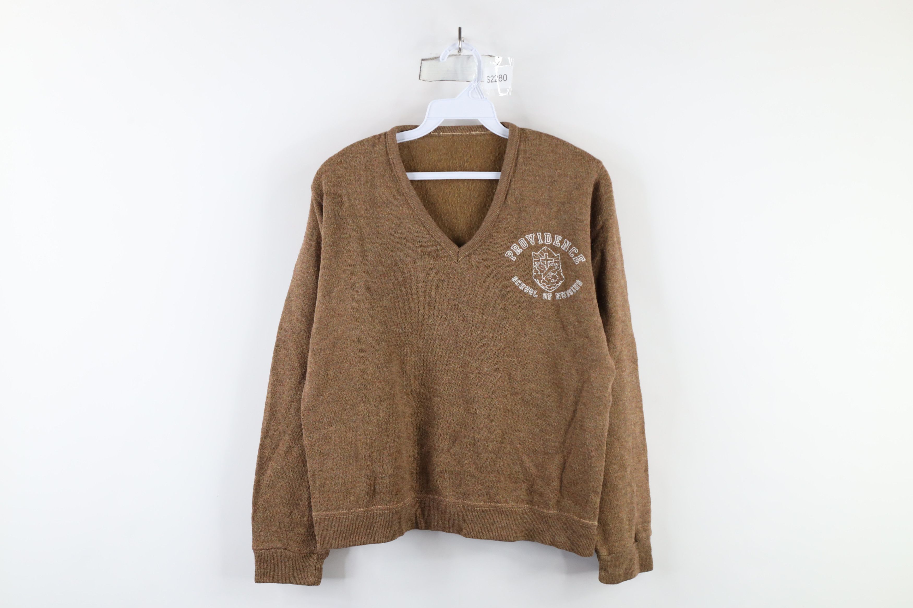 Vintage Vintage 60s University School of Nursing Knit Sweater USA Size M / US 6-8 / IT 42-44 - 1 Thumbnail