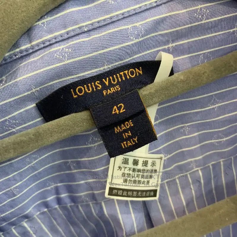 Louis Vuitton LOUIS VUITTON Multicolor Long Sleeve Shirt . Size L / US 10 / IT 46 - 4 Thumbnail