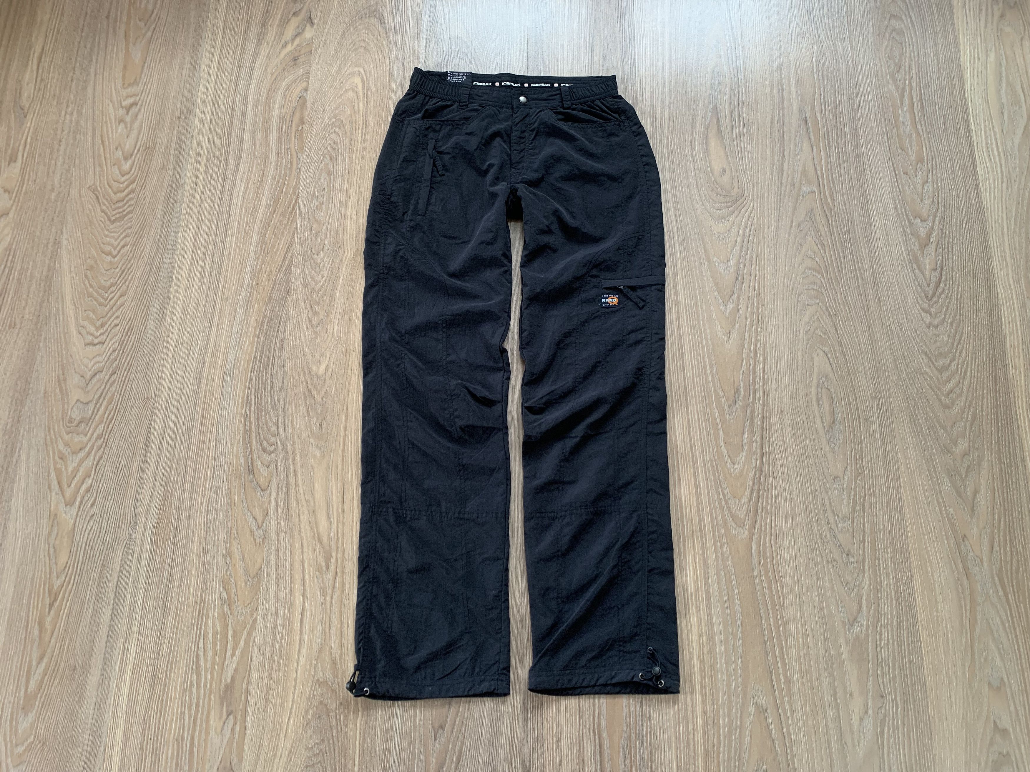 Sports Specialties Icepeak Nano-Q Technical Black Ski Pants Size 25" / US 0 / IT 36 - 1 Thumbnail