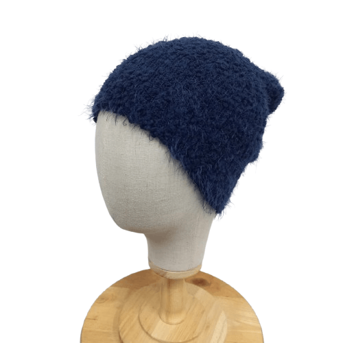 Japanese Brand 💥 zebra japan pop punk style pull on fur beanie hat Size ONE SIZE - 1 Thumbnail