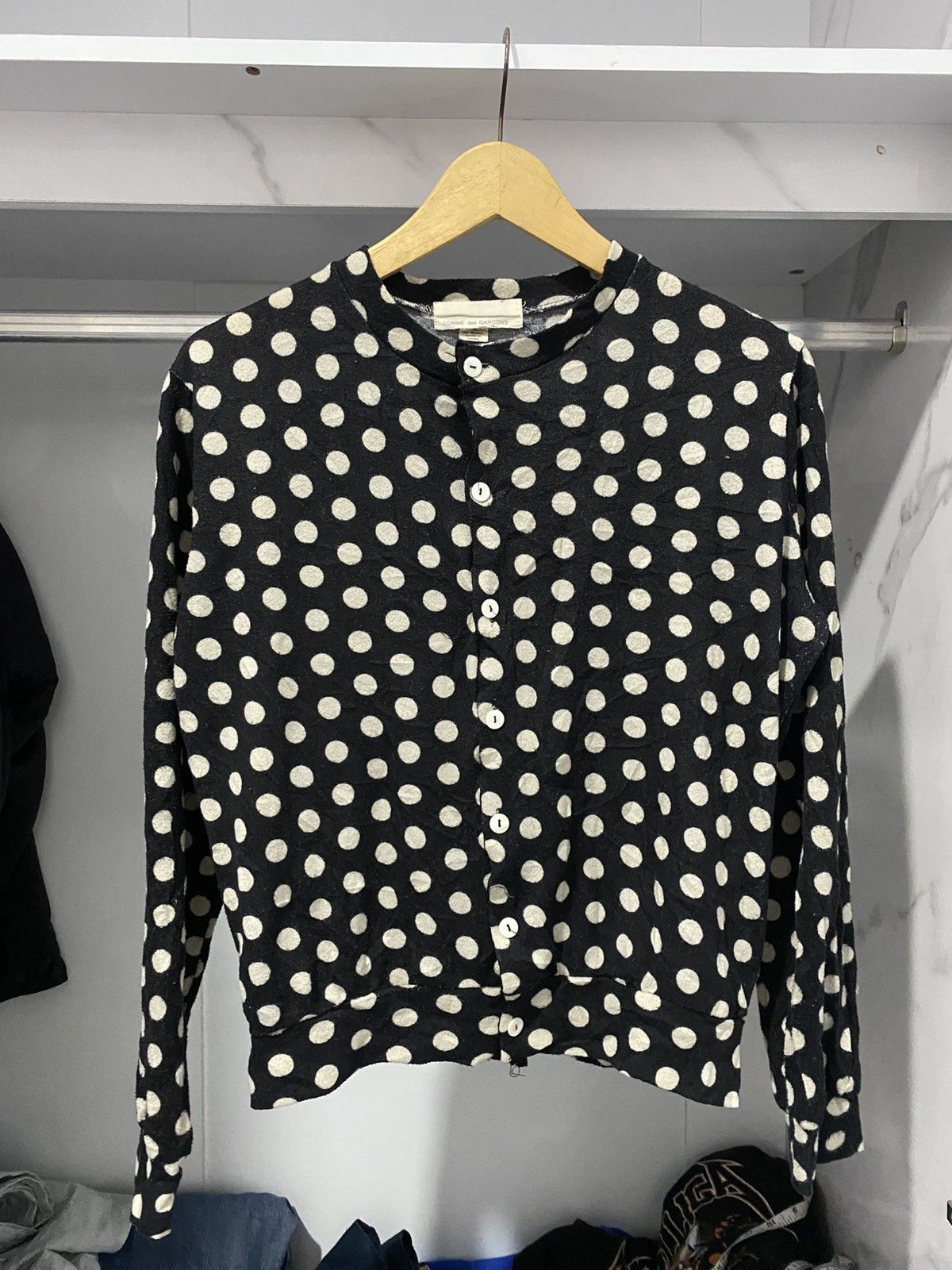 Comme des Garcons × H&M Comme des Garcons Polkadot Sweater Size M / US 6-8 / IT 42-44 - 1 Thumbnail