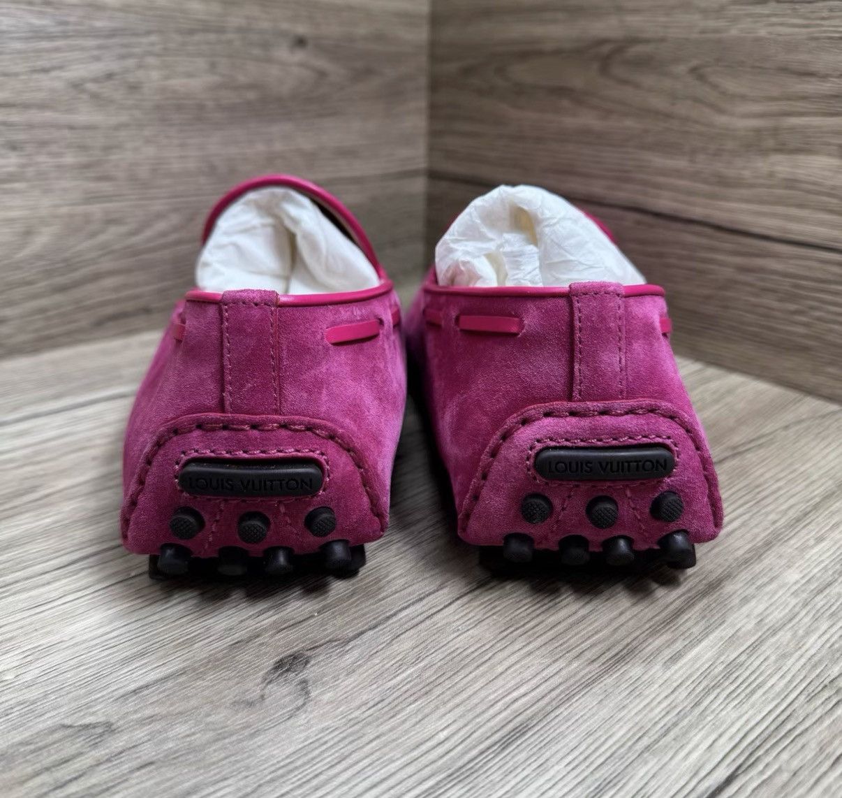 Louis Vuitton Louis Vuitton Pink Tassel Loafers J41 Size US 7.5 / EU 40-41 - 4 Thumbnail