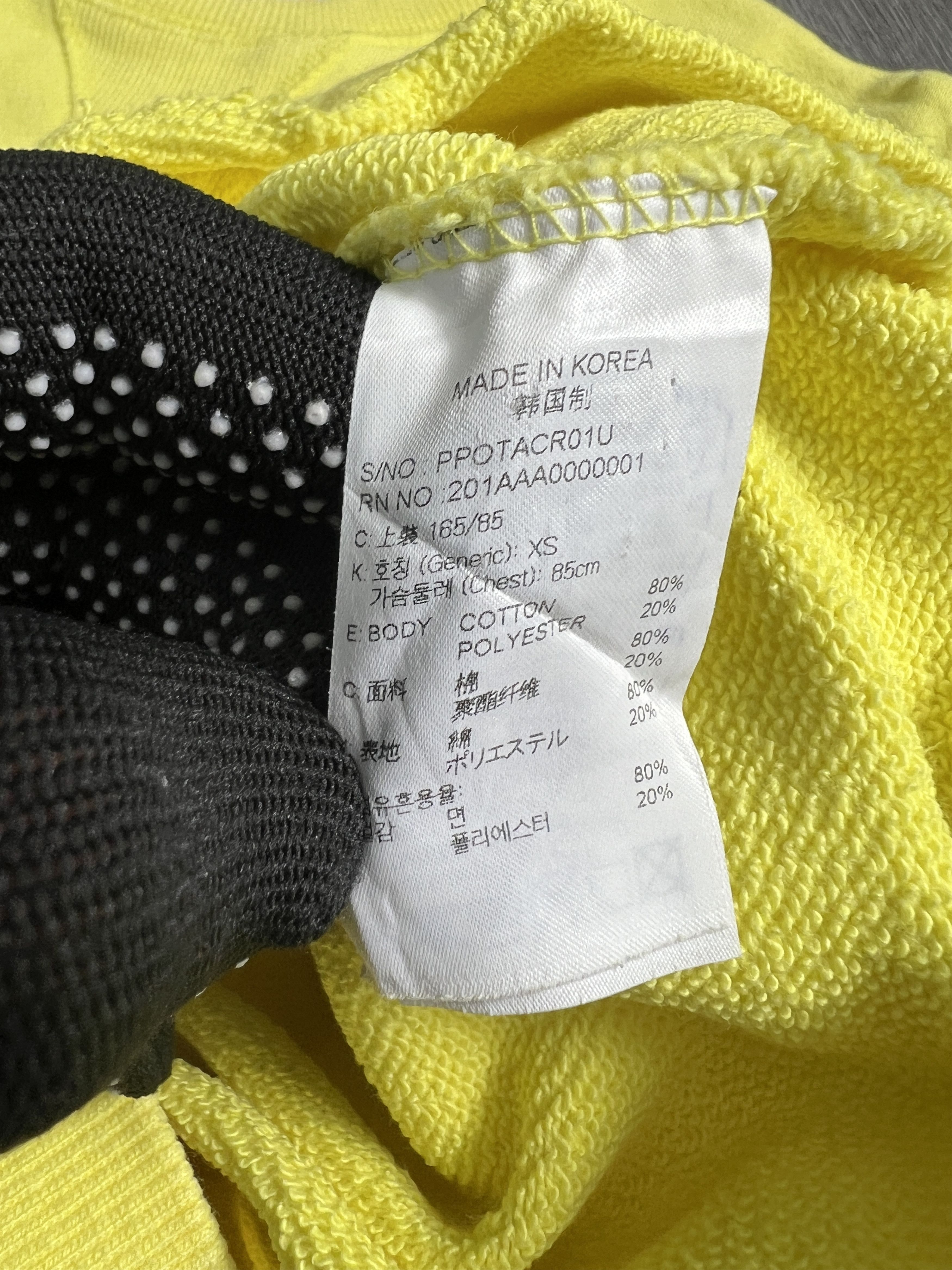Pancoat Pancoat Equipment Embroidery Sweatshirt (XS) JK796 Size US XS / EU 42 / 0 - 7 Thumbnail