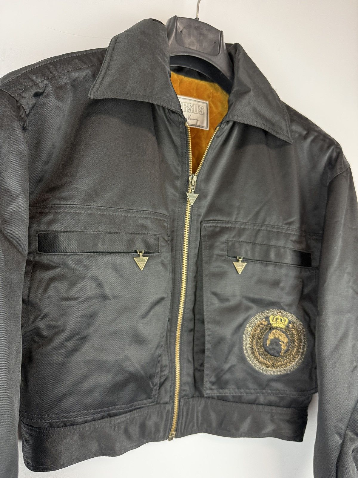 Versus Versace Black Versus Gianni Versace jacket with zip closure Size US S / EU 44-46 / 1 - 5 Thumbnail