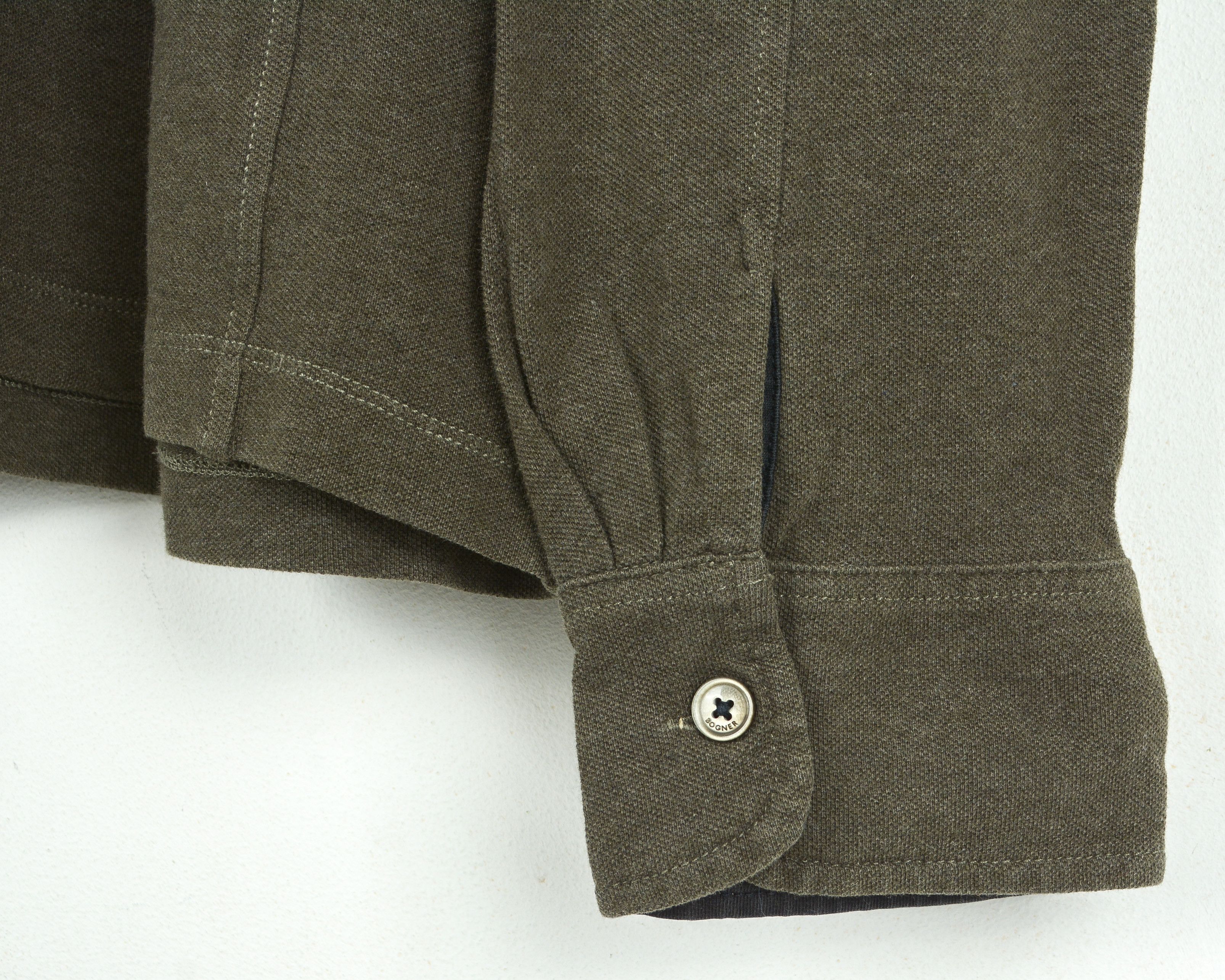 Bogner Pullover Polo Shirt Button Up Long Sleeve Cotton Casual Top Size US XL / EU 56 / 4 - 4 Thumbnail