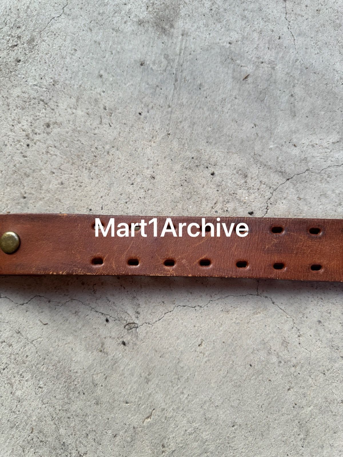 Comme des Garcons Comme Des Garçons 06SS The Rolling Stones Logo Belt Size 34 - 5 Thumbnail