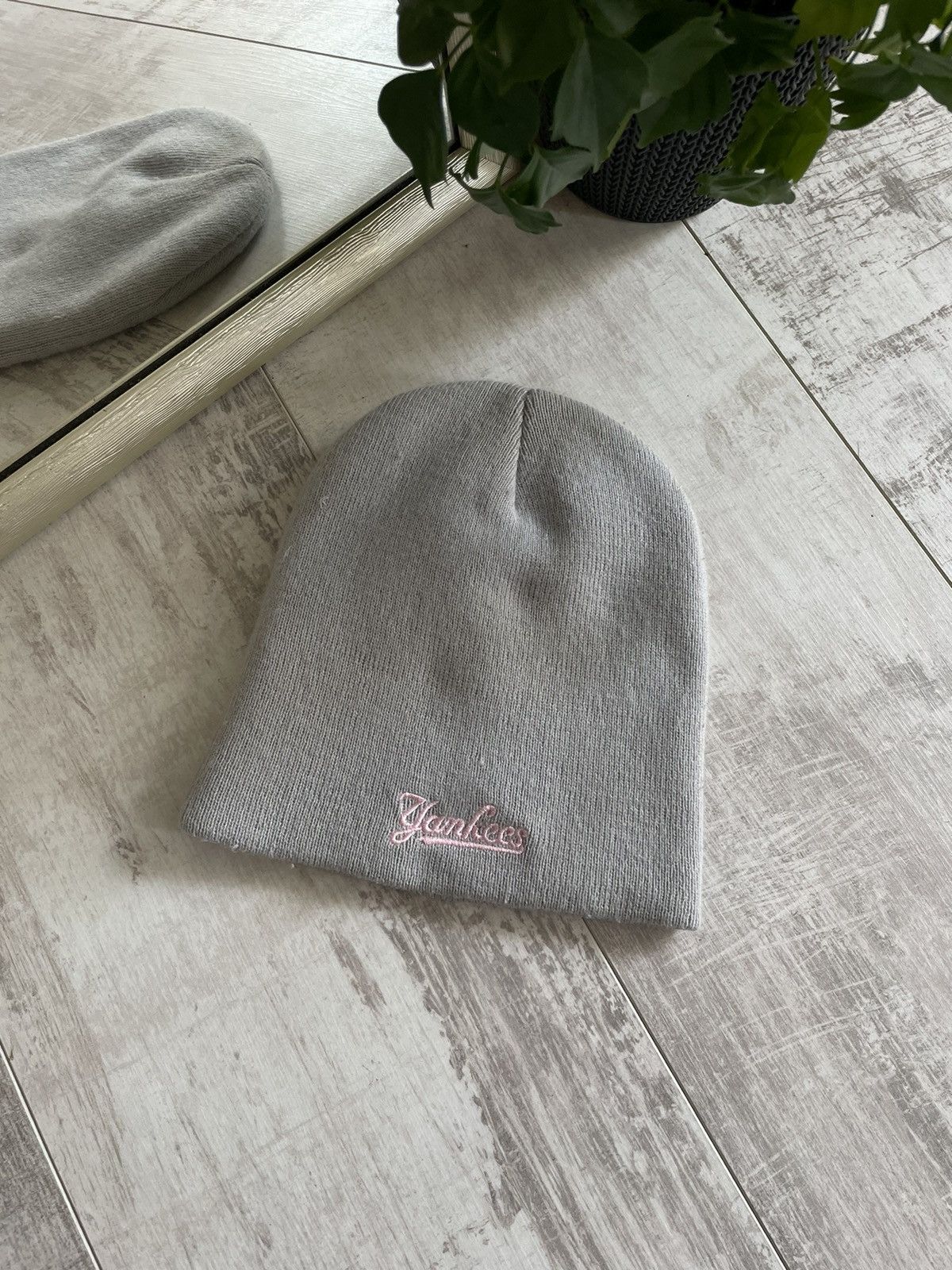 New York Yankees × Vintage Vintage New York Yankees Double Logo Pink Hat Size ONE SIZE - 2 Thumbnail