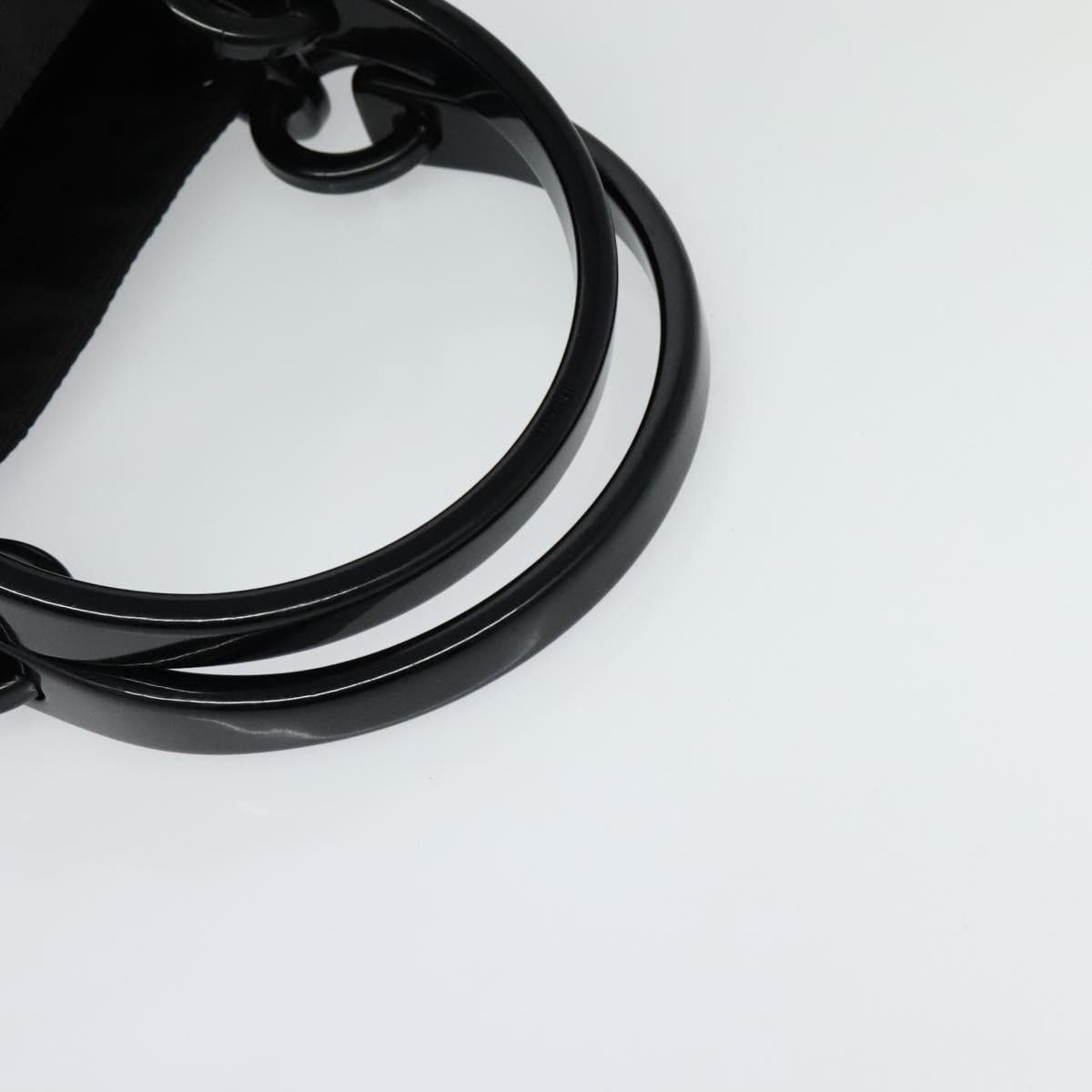 Prada PRADA Hand Bag Nylon Black Silver Size ONE SIZE - 7 Thumbnail