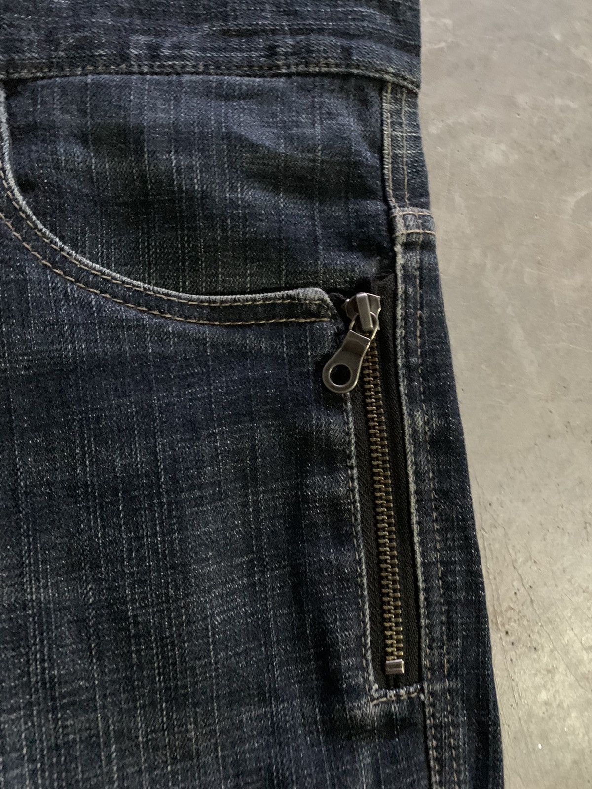 PPFM PPFM SHORT JEANS EXPERIMENTAL PUNK STYLE pleated/fold leg Size US 33 - 9 Thumbnail