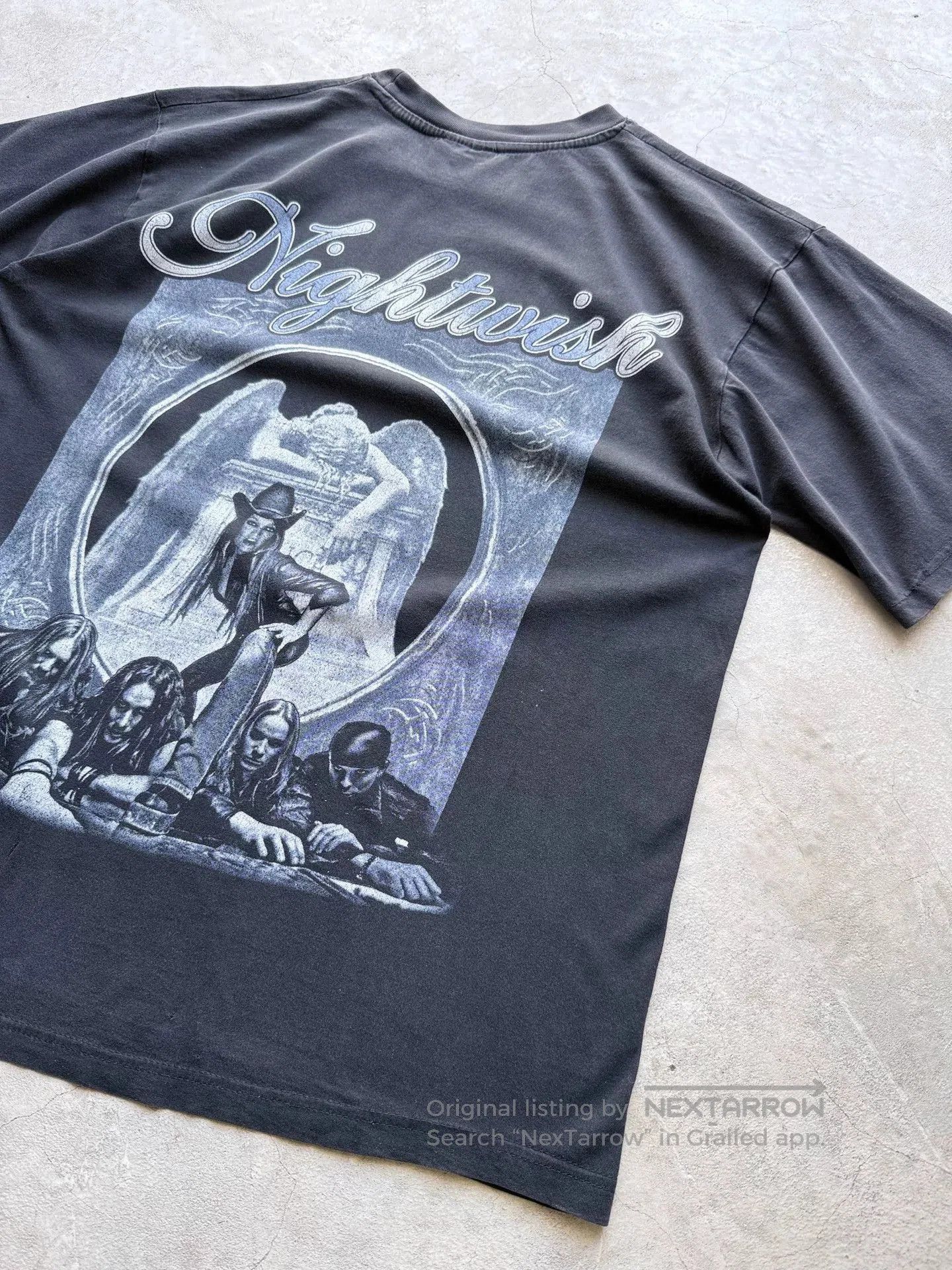 Vintage Vintage 00s Nightwish Once Band Tee. Size US L / EU 52-54 / 3 - 7 Thumbnail