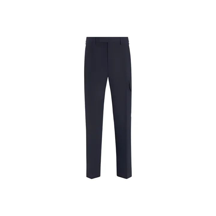 Dior Dior Casual Straight-leg Pants in Deep Blue 0079 Size US 44 / EU 60 - 1 Thumbnail