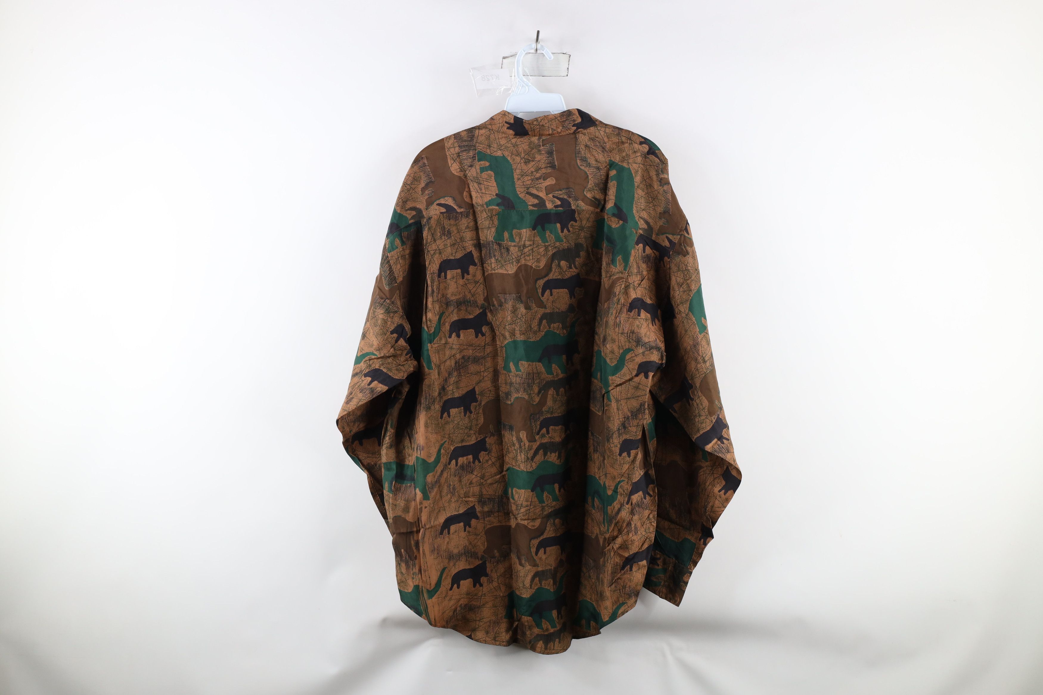 Vintage Vintage 90s Streetwear Abstract All Over Print Button Shirt Size US M / EU 48-50 / 2 - 7 Thumbnail