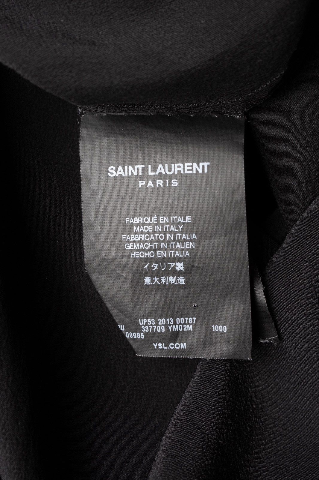 Saint Laurent Paris Saint Laurent Silk Button Up Size US S / EU 44-46 / 1 - 7 Thumbnail