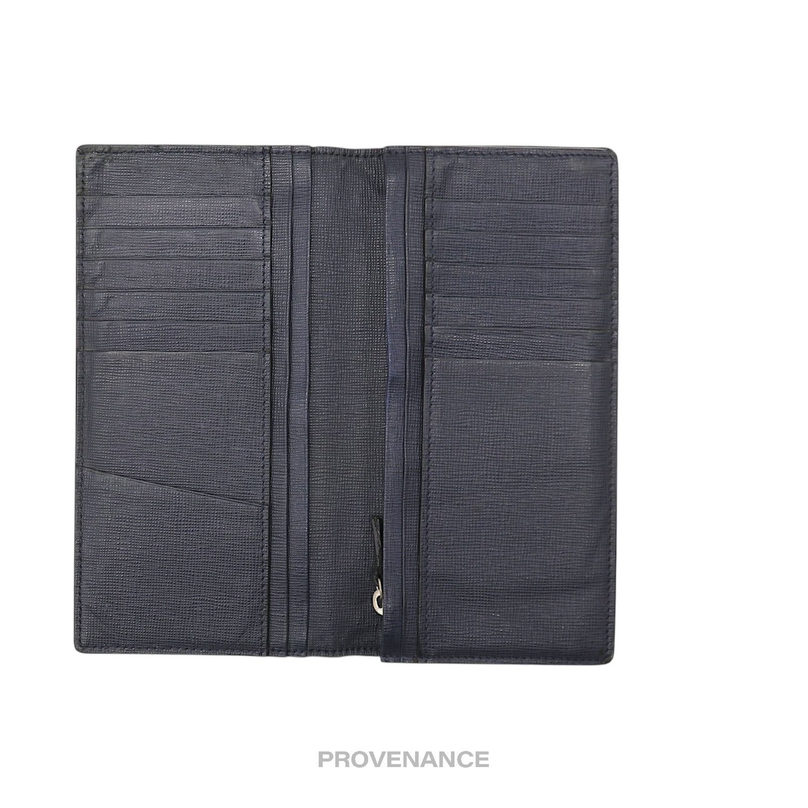 Fendi 🔴 Fendi Long Wallet - Midnight Blue FF Zucca Size ONE SIZE - 5 Thumbnail
