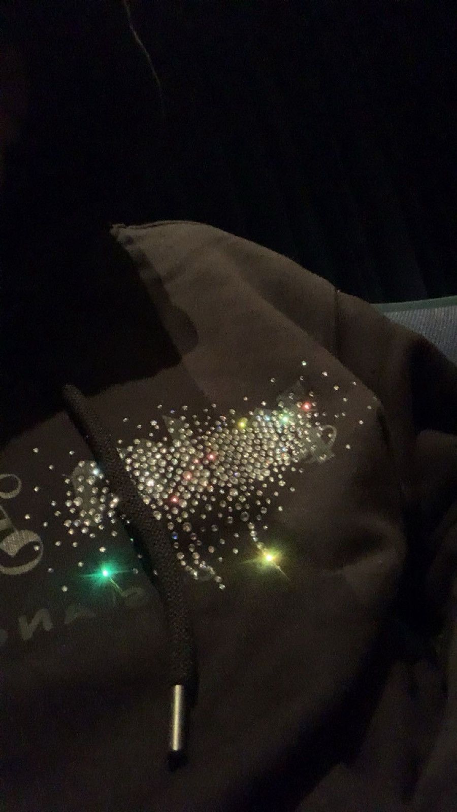 Palm Angels Palm Angels Rhinestone Hoodie Size US XXS / EU 40 - 7 Thumbnail
