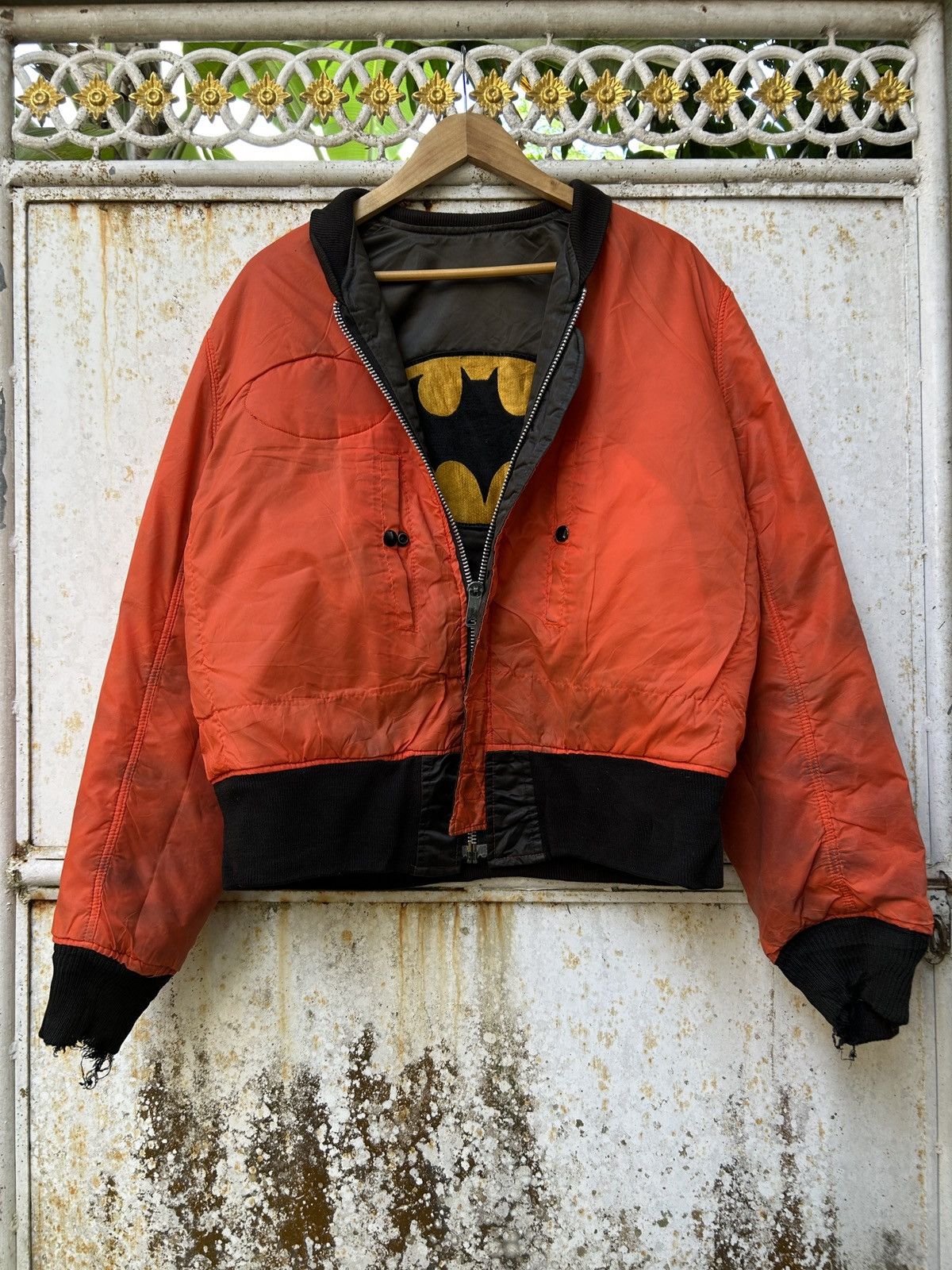 DC Comics Vintage1989 DC Comics Batman MA-1 Bomber Jacket Size US M / EU 48-50 / 2 - 11 Thumbnail