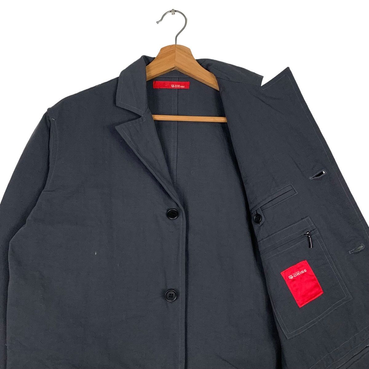 Japanese Brand ORIBE STUDIO Nylon Casual Jacket #0065-C4 Size US M / EU 48-50 / 2 - 11 Thumbnail