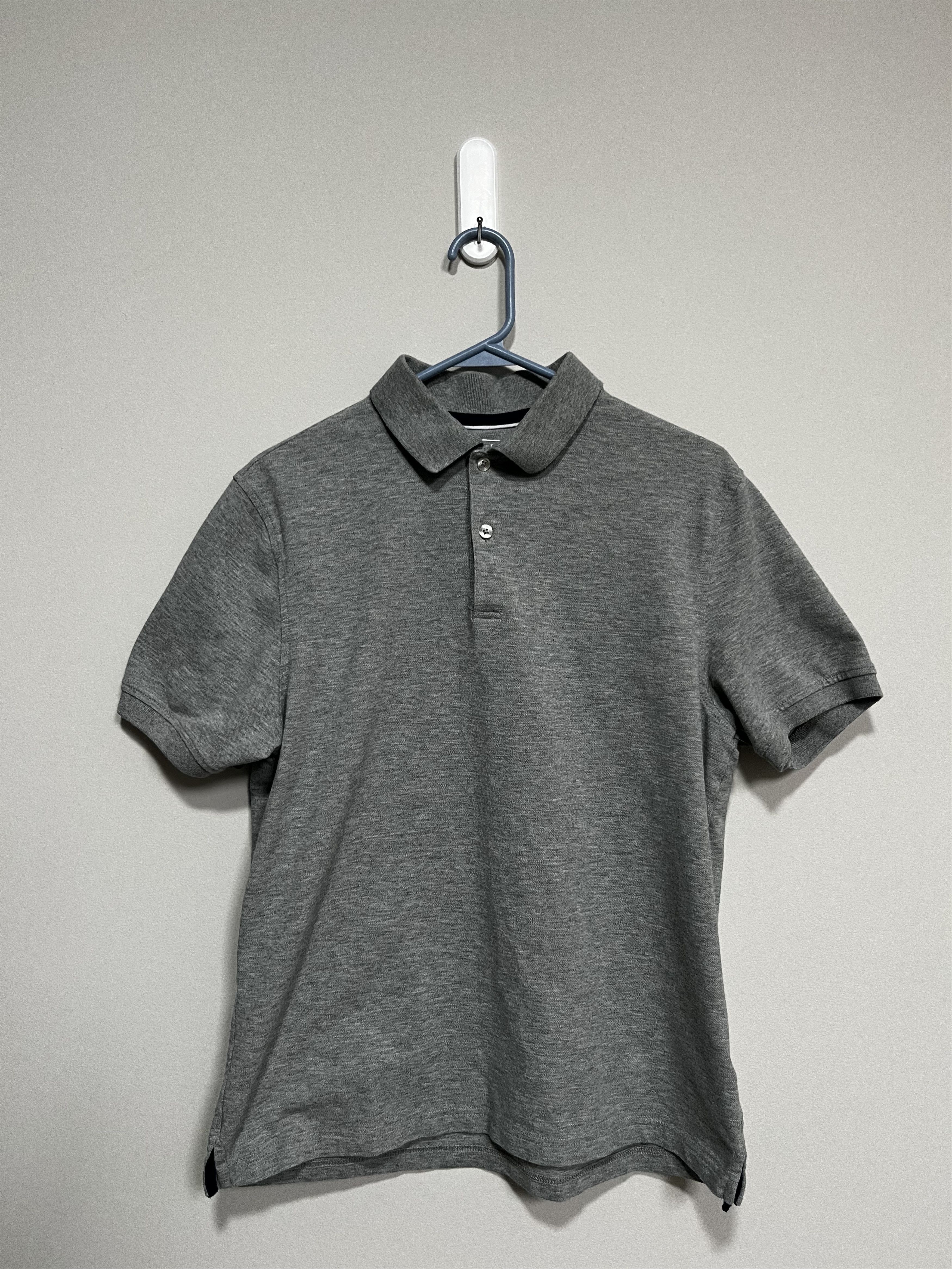 Club Room Club Room Classic Gray Pique Polo - Medium Size US M / EU 48-50 / 2 - 1 Thumbnail