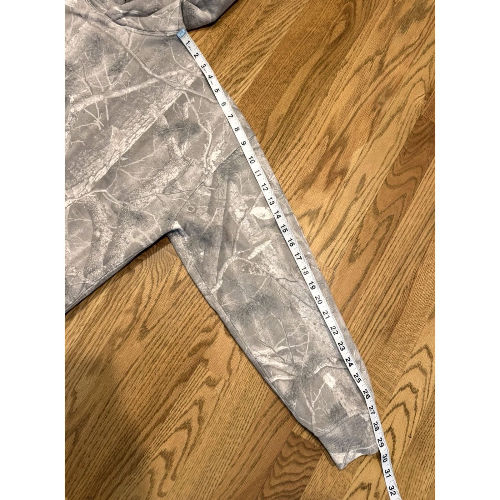 Abercrombie & Fitch Abercrombie & Fitch Essential Pullover Hoodie Sweatshirt Men’s S Tree Camo Gray Camouflage Cotton Polyester Fleece Hooded Size US S / EU 44-46 / 1 - 6 Thumbnail