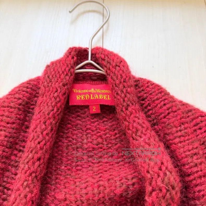 Vivienne Westwood Vivienne Westwood Mixed wool knitted cardigan with transfo Size M / US 6-8 / IT 42-44 - 5 Thumbnail