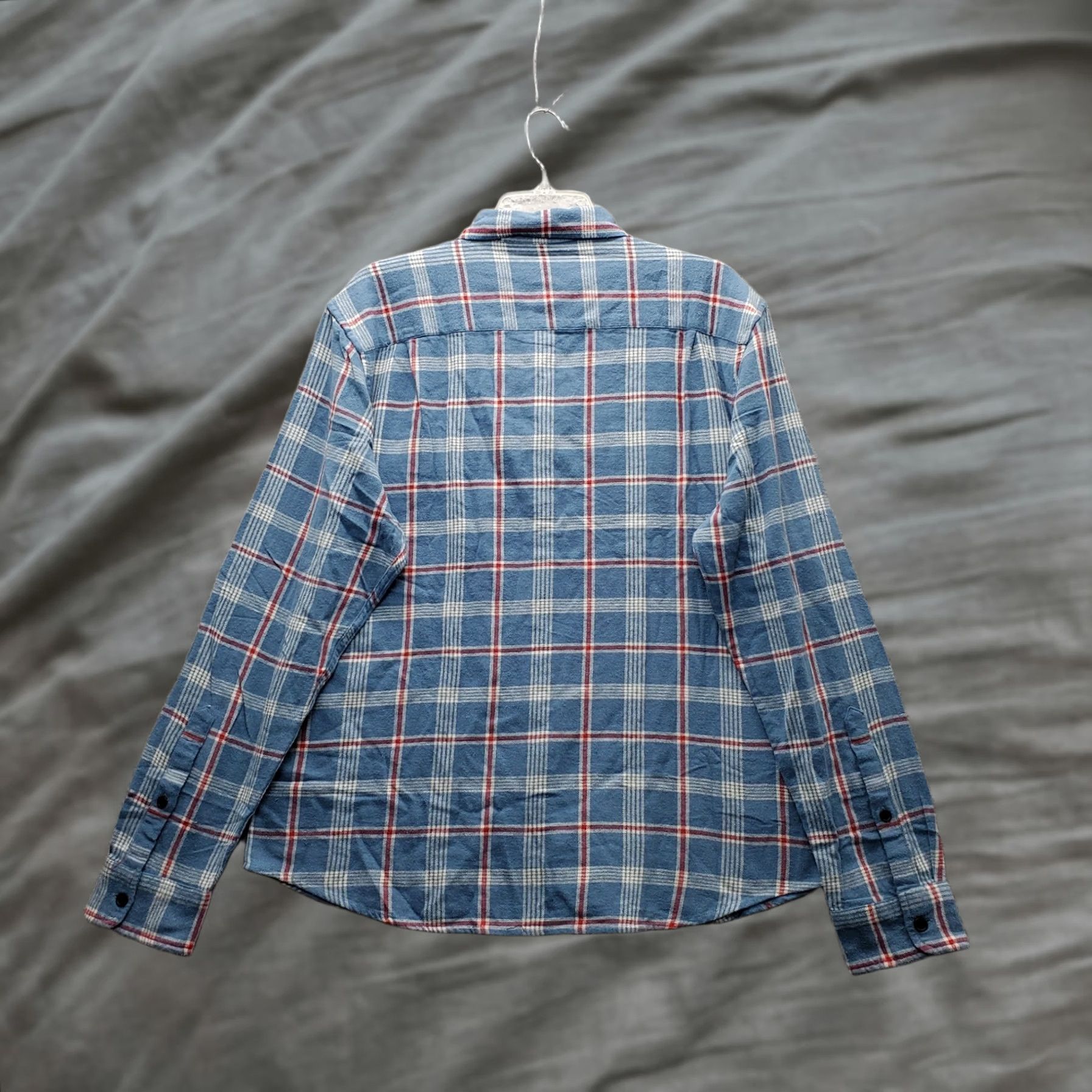 Lucky Brand Lucky Brand Flannel Shirt Mens L Multi Plaid Classic Fit Chest Pocket Shirt Size US L / EU 52-54 / 3 - 1 Thumbnail