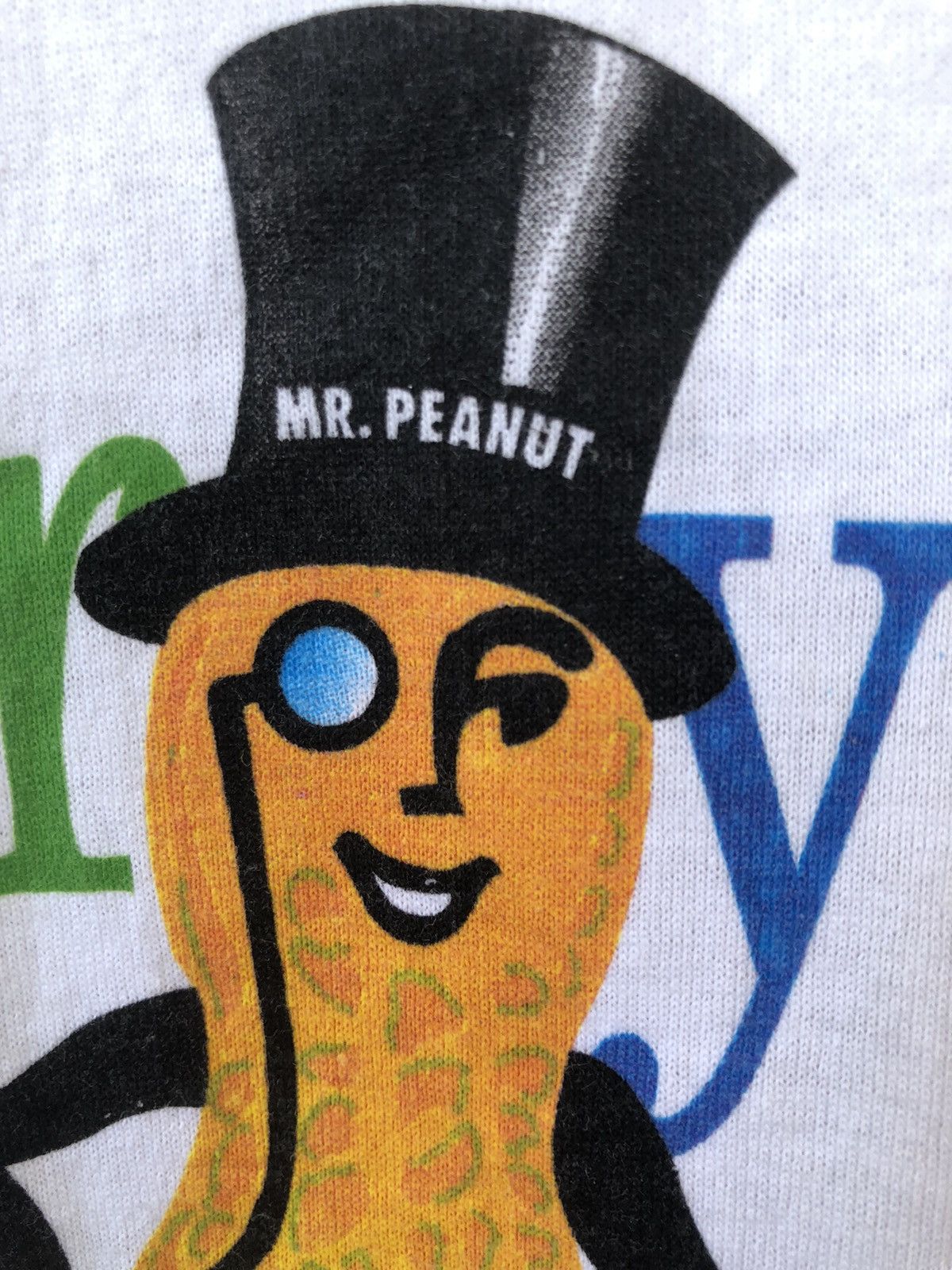 Vintage Vintage 90s MR PEANUT Rare Advertising Tee Size US XL / EU 56 / 4 - 4 Thumbnail