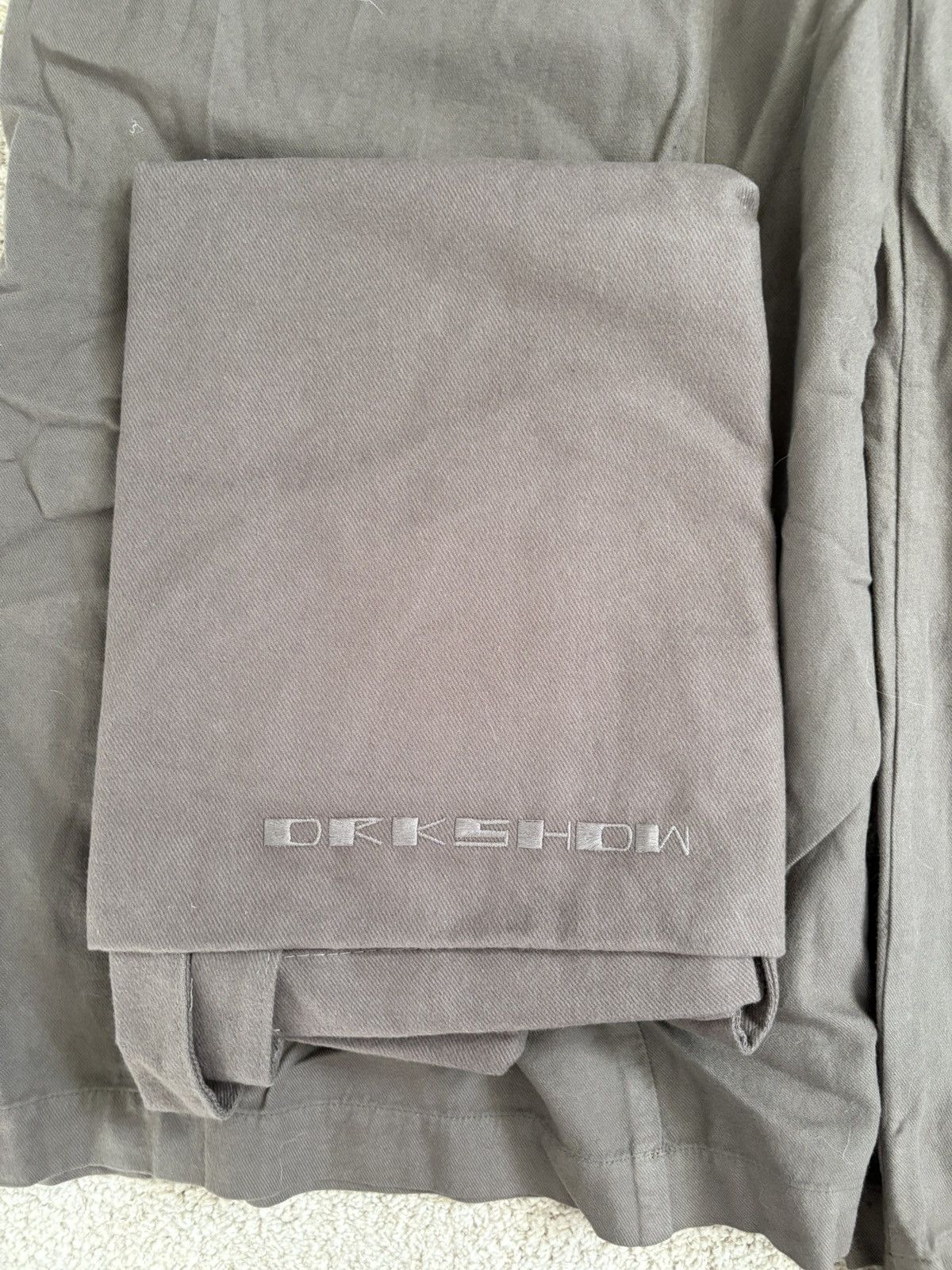 Rick Owens Drkshdw Rick Owens DRKSHDW grey cargobelas Size US 28 / EU 44 - 5 Thumbnail