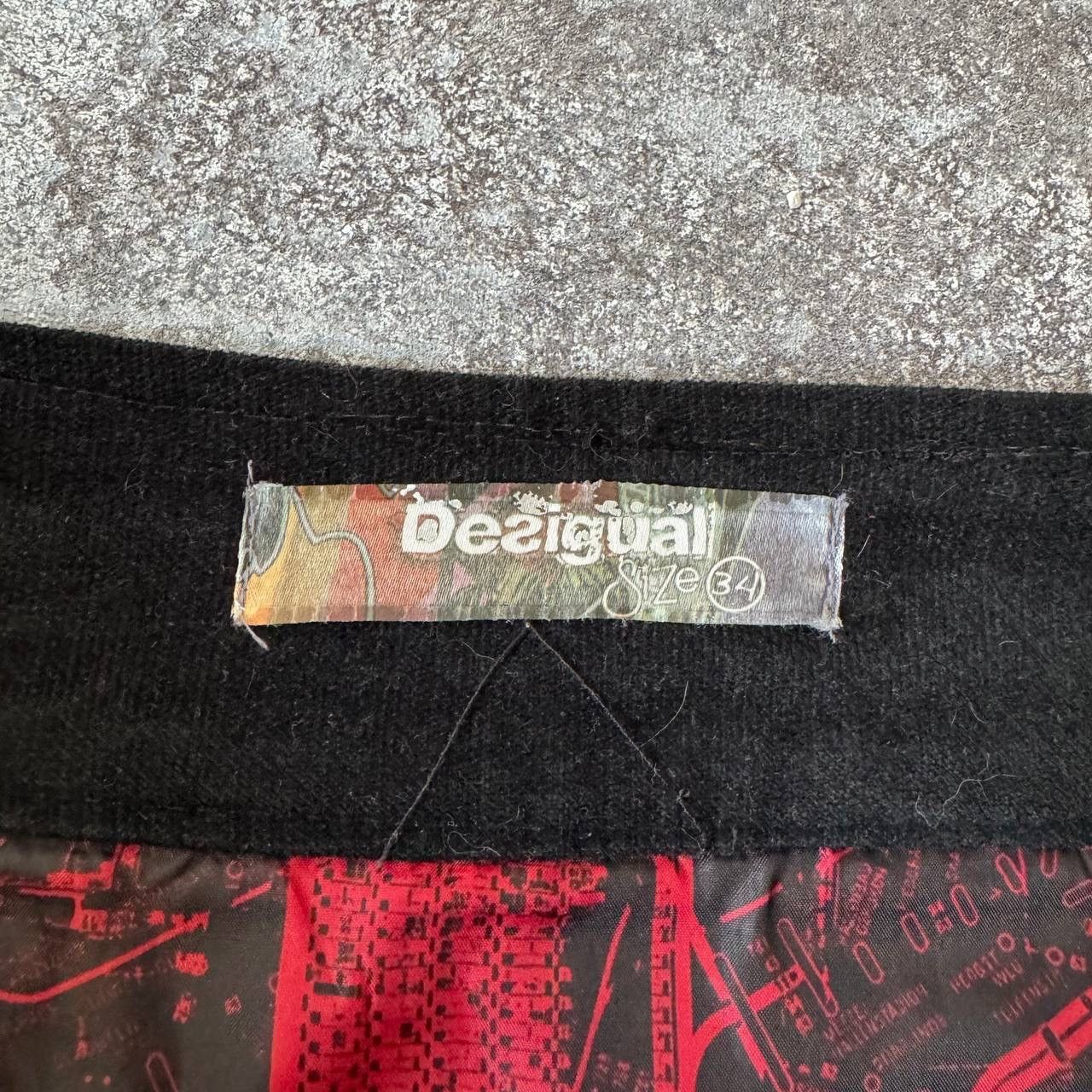 Desigual Desigual y2k Mini Skirt (Jean Paul Gaultier style) Size 30" / US 8 / IT 44 - 7 Thumbnail