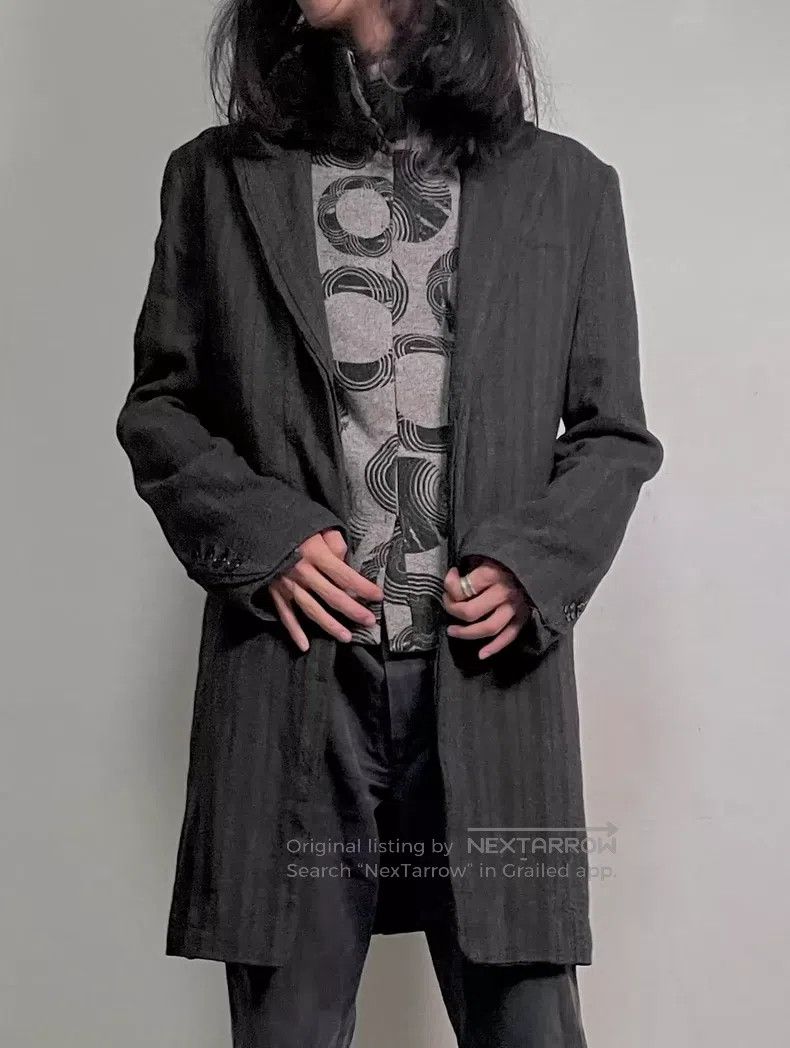 Ann Demeulemeester Ann Demeulemeester Size xs woolen artisan coat Size XS / US 0-2 / IT 36-38 - 2 Thumbnail