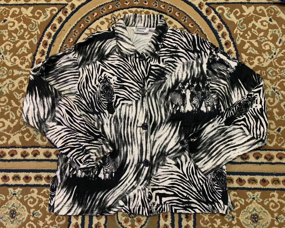 Art Comes First GIANCARLO FERRARI ZEBRA ART Size L / US 10 / IT 46 - 7 Thumbnail
